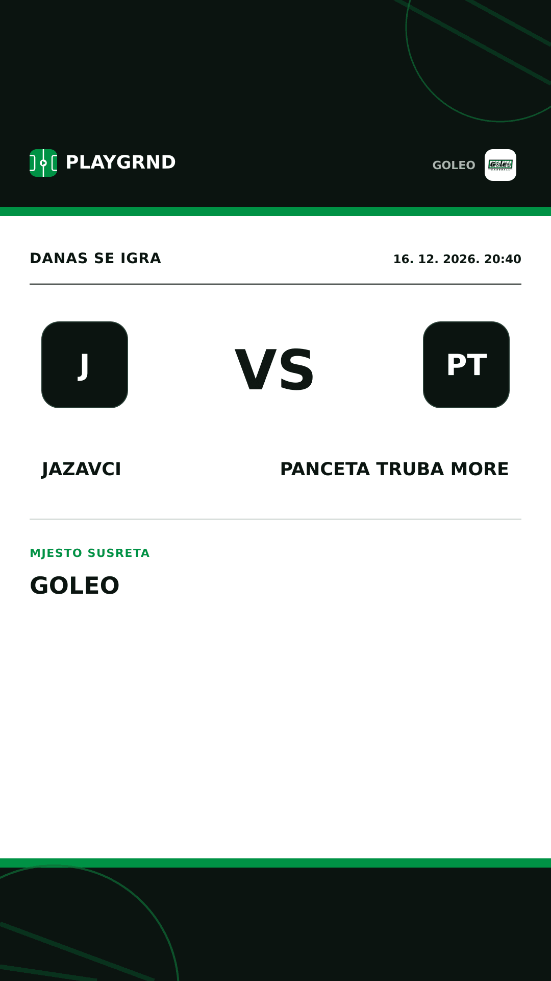 Instagram slika: Jazavci vs Panceta truba more