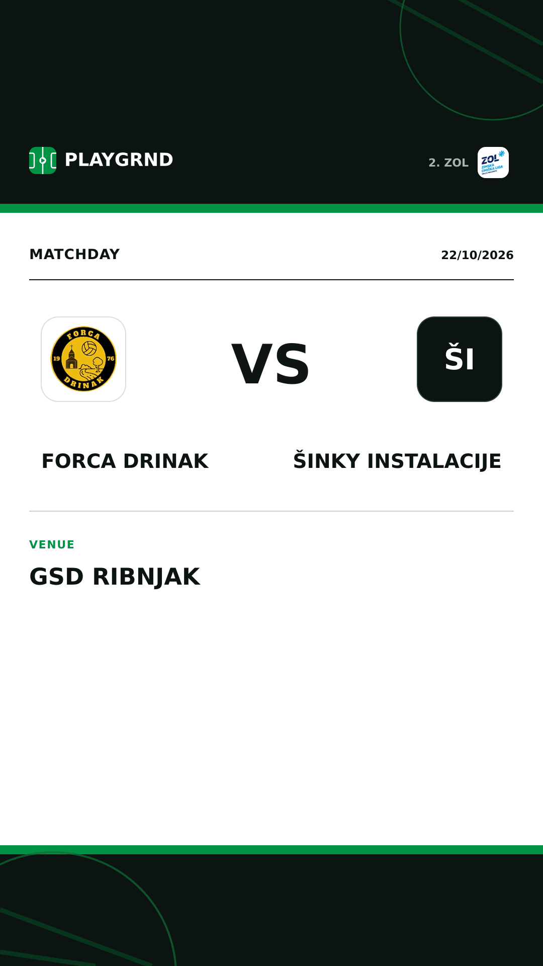 Instagram artwork: Forca Drinak vs Šinky Instalacije