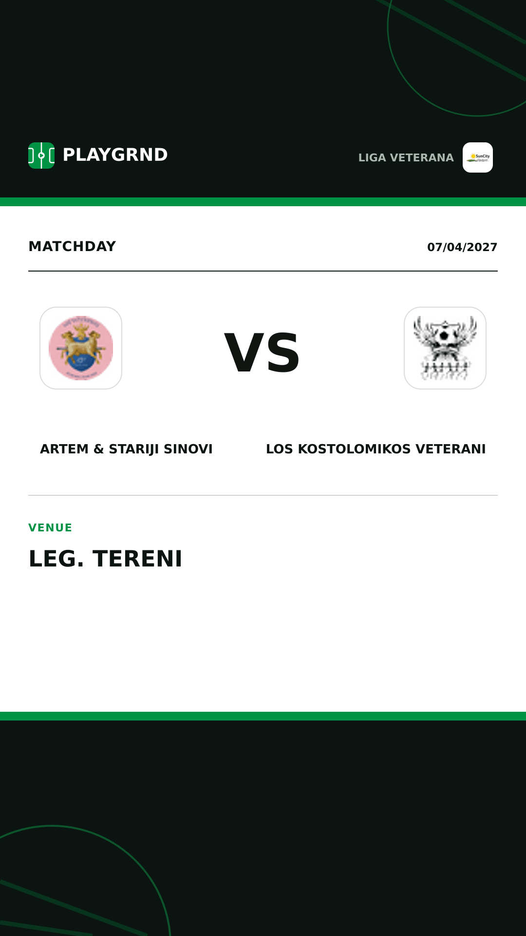 Instagram artwork: Artem & Stariji Sinovi vs Los Kostolomikos Veterani