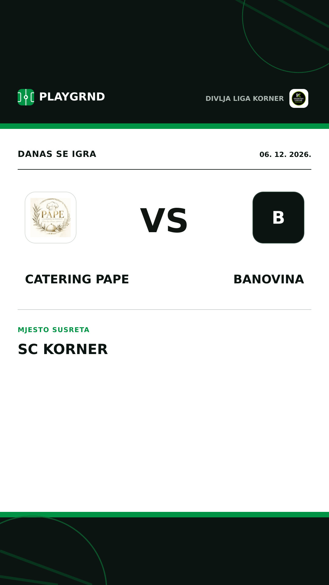 Instagram slika: Catering Pape vs Banovina