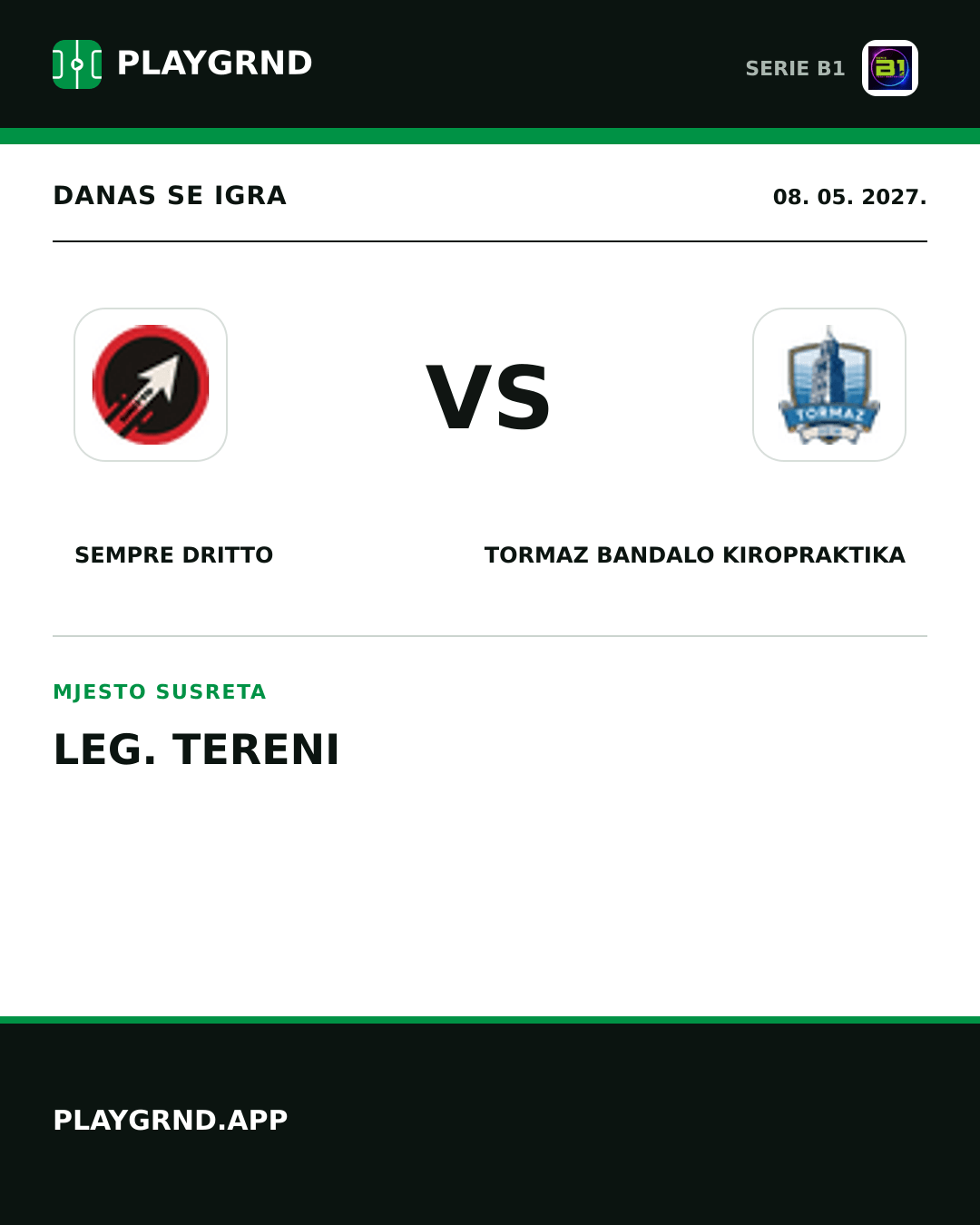 Instagram slika: Sempre Dritto vs Tormaz Bandalo Kiropraktika