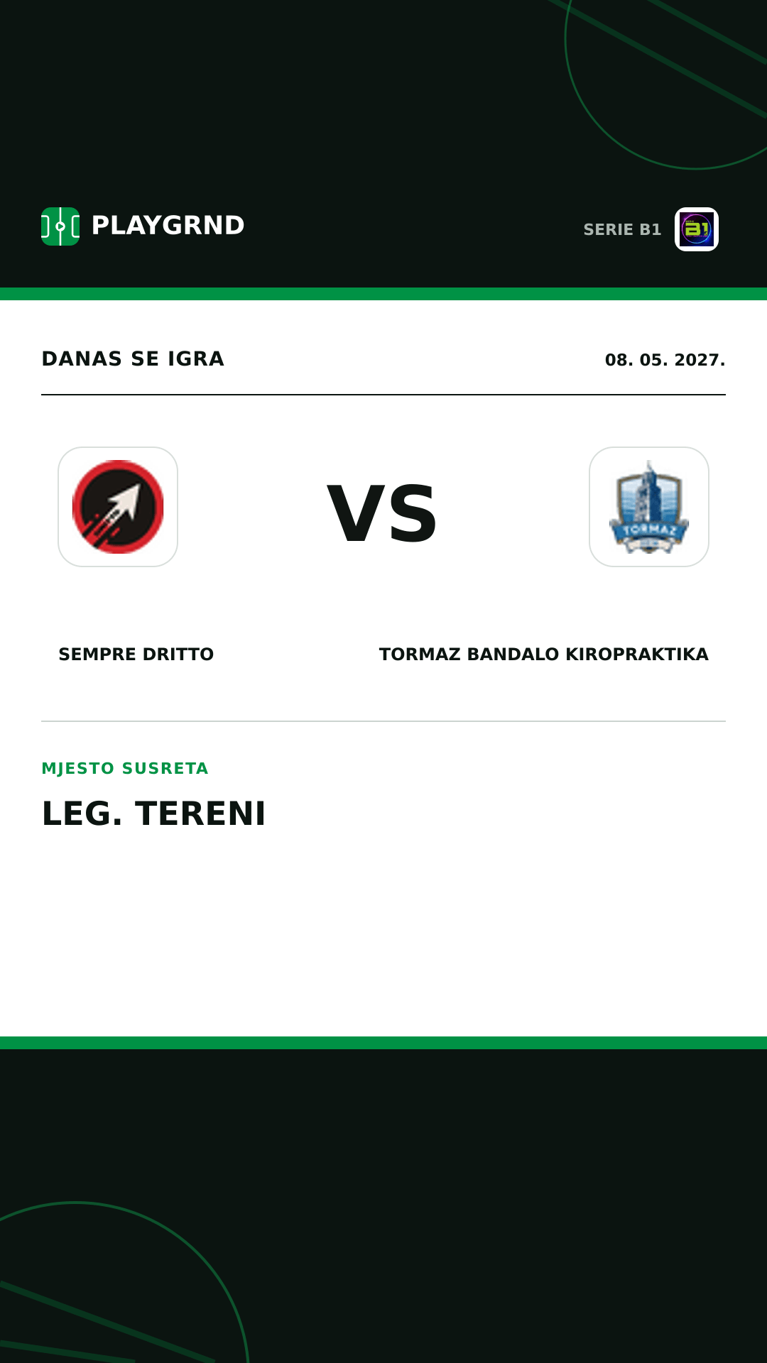 Instagram slika: Sempre Dritto vs Tormaz Bandalo Kiropraktika