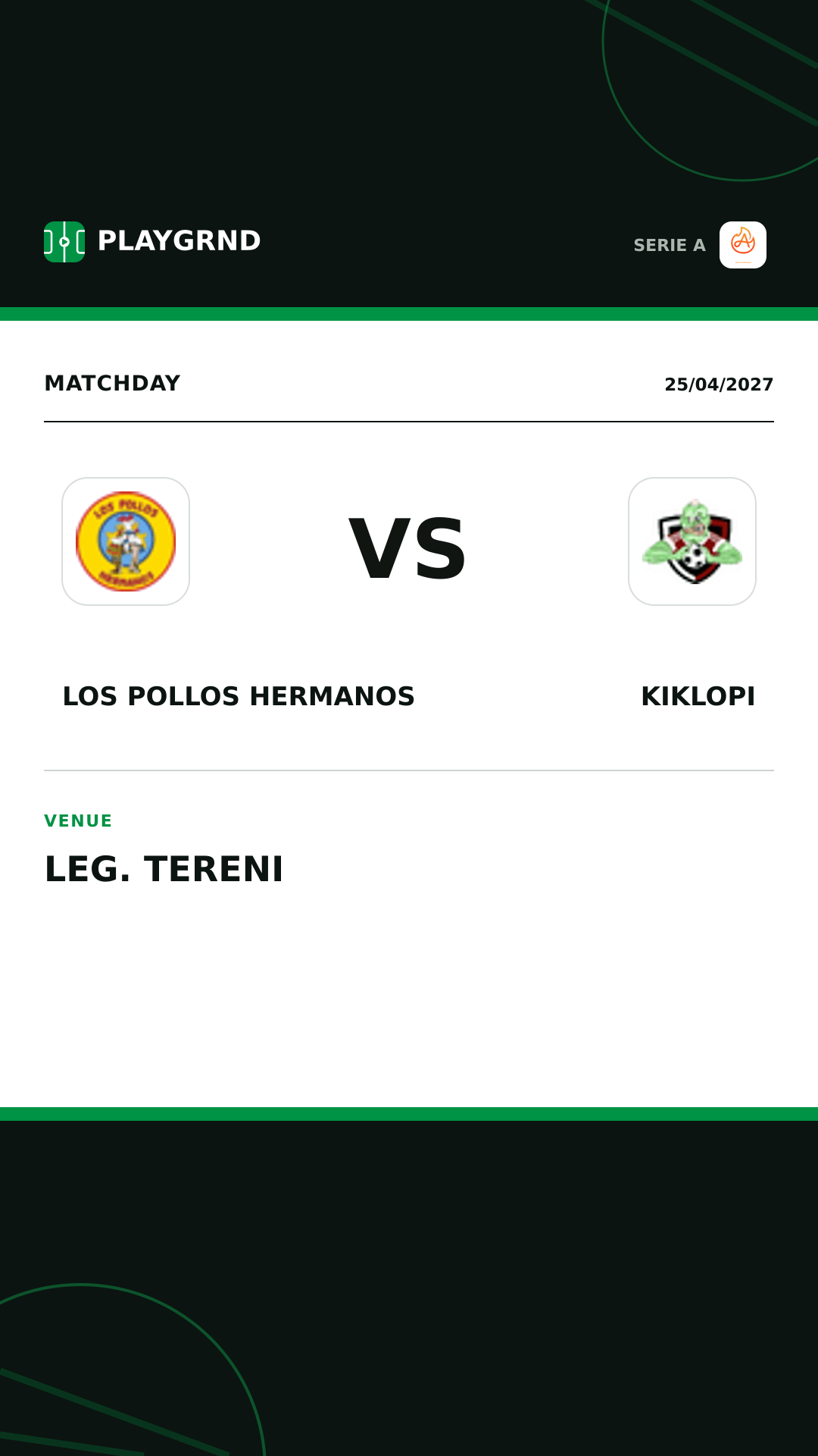 Instagram artwork: Los Pollos Hermanos vs Kiklopi