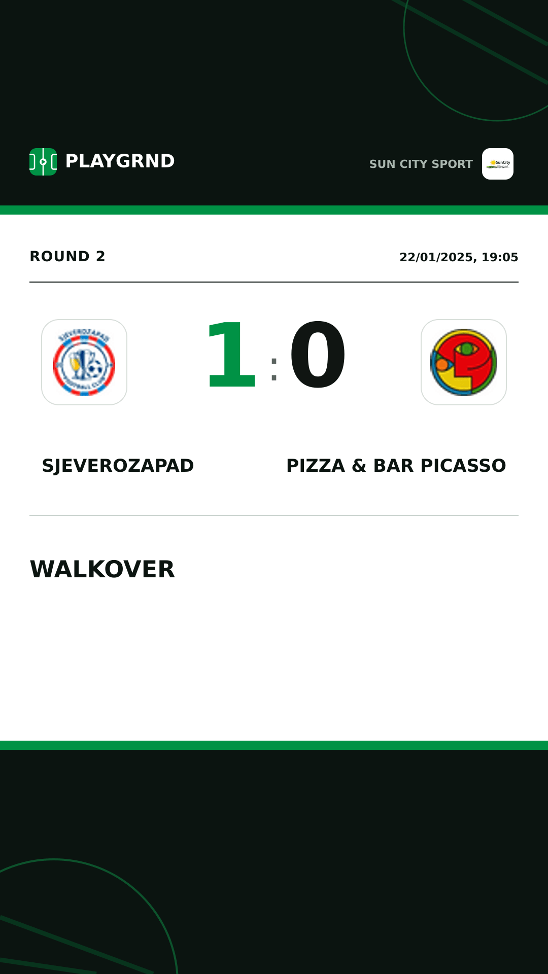 Instagram artwork: Sjeverozapad 1:0 Pizza & Bar Picasso