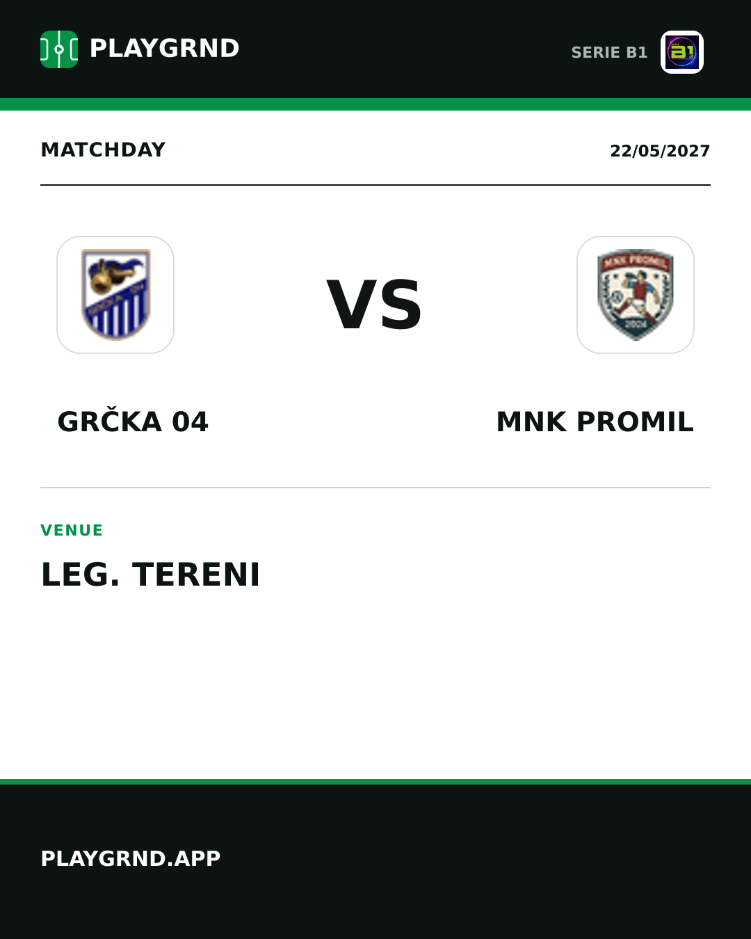 Instagram artwork: Grčka 04 vs Mnk Promil
