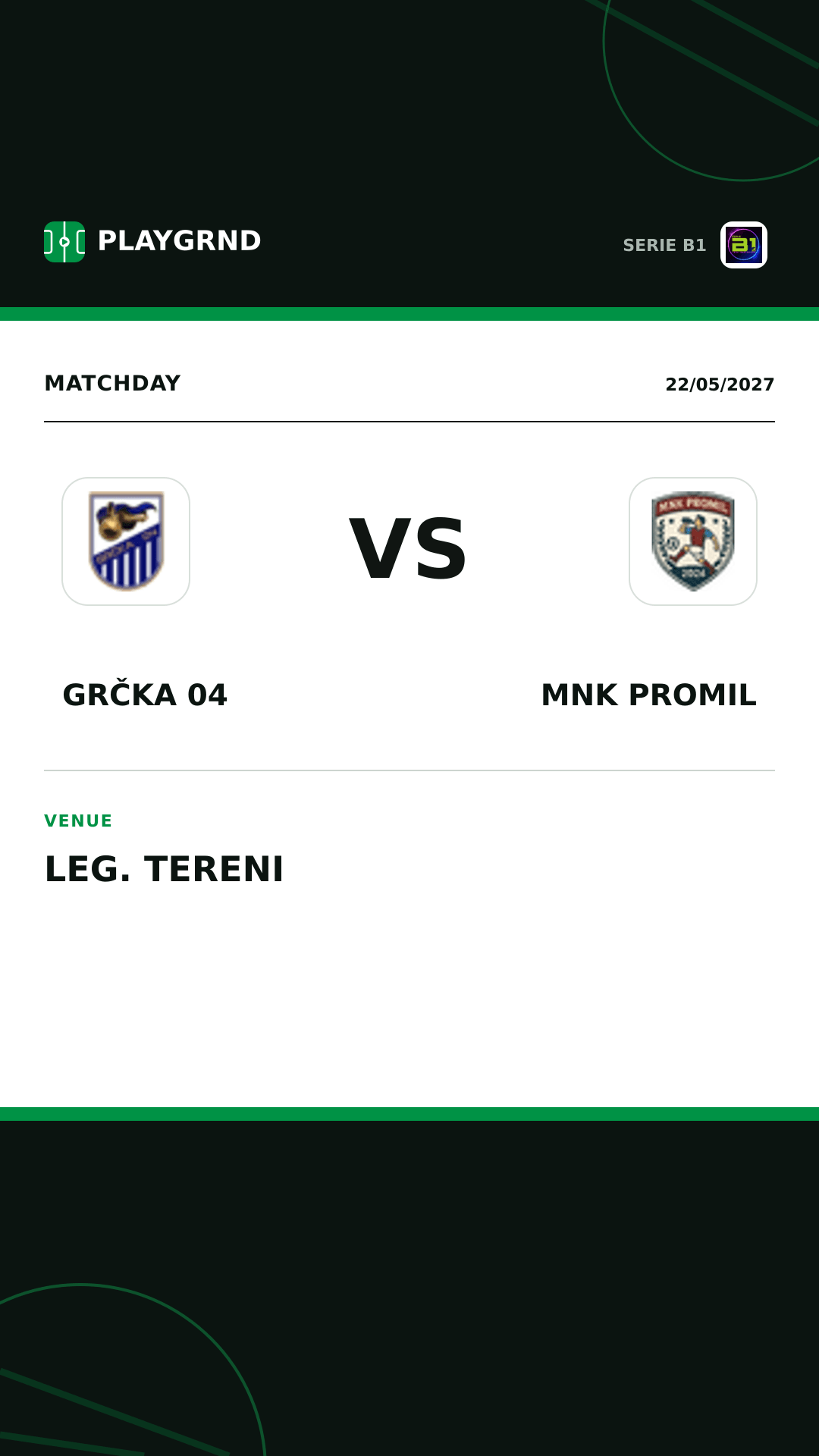 Instagram artwork: Grčka 04 vs Mnk Promil