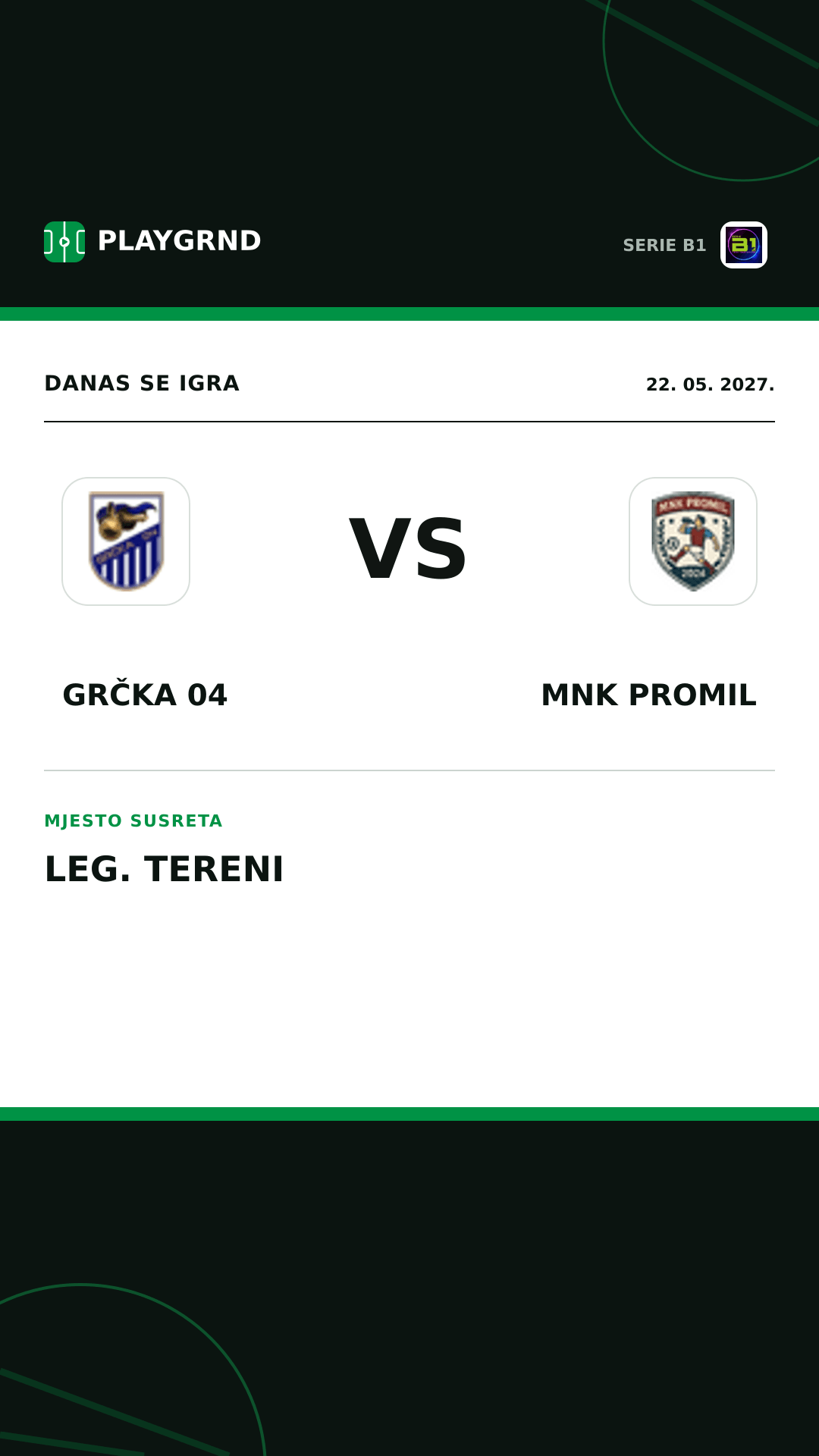 Instagram slika: Grčka 04 vs Mnk Promil