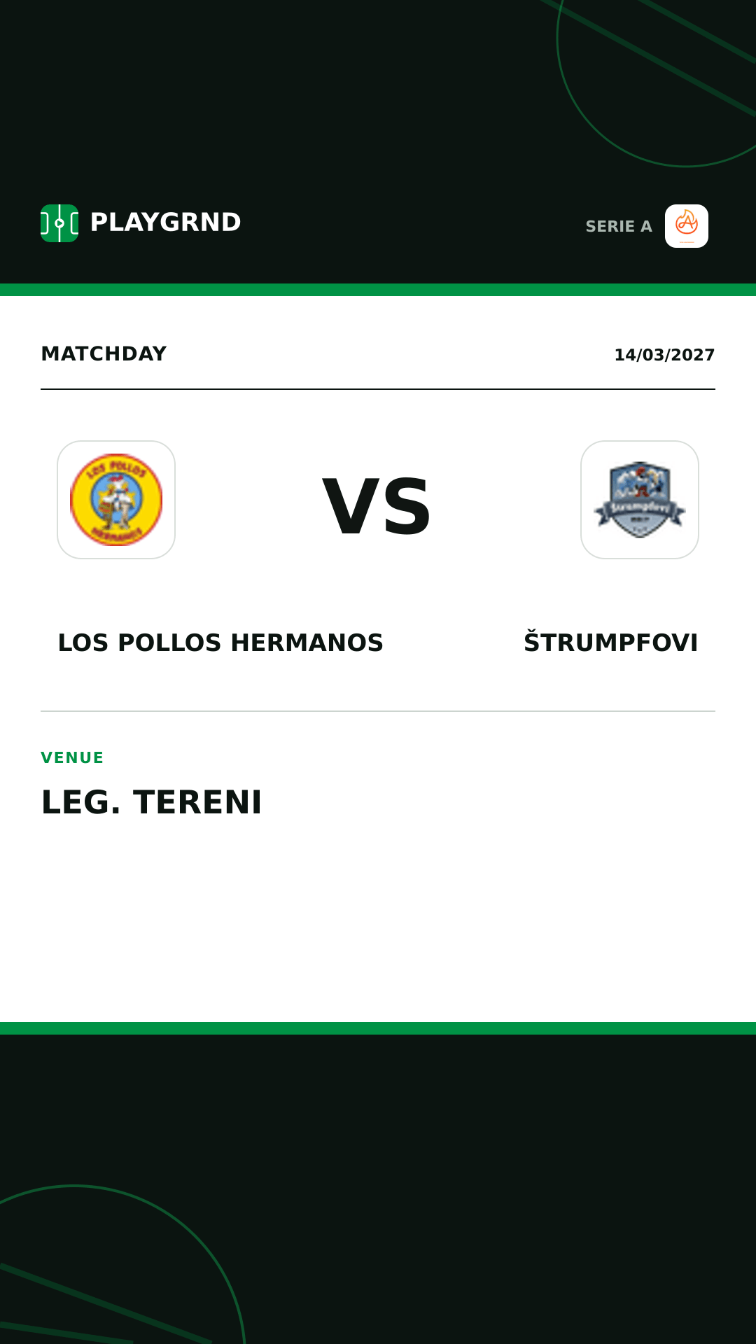 Instagram artwork: Los Pollos Hermanos vs Štrumpfovi