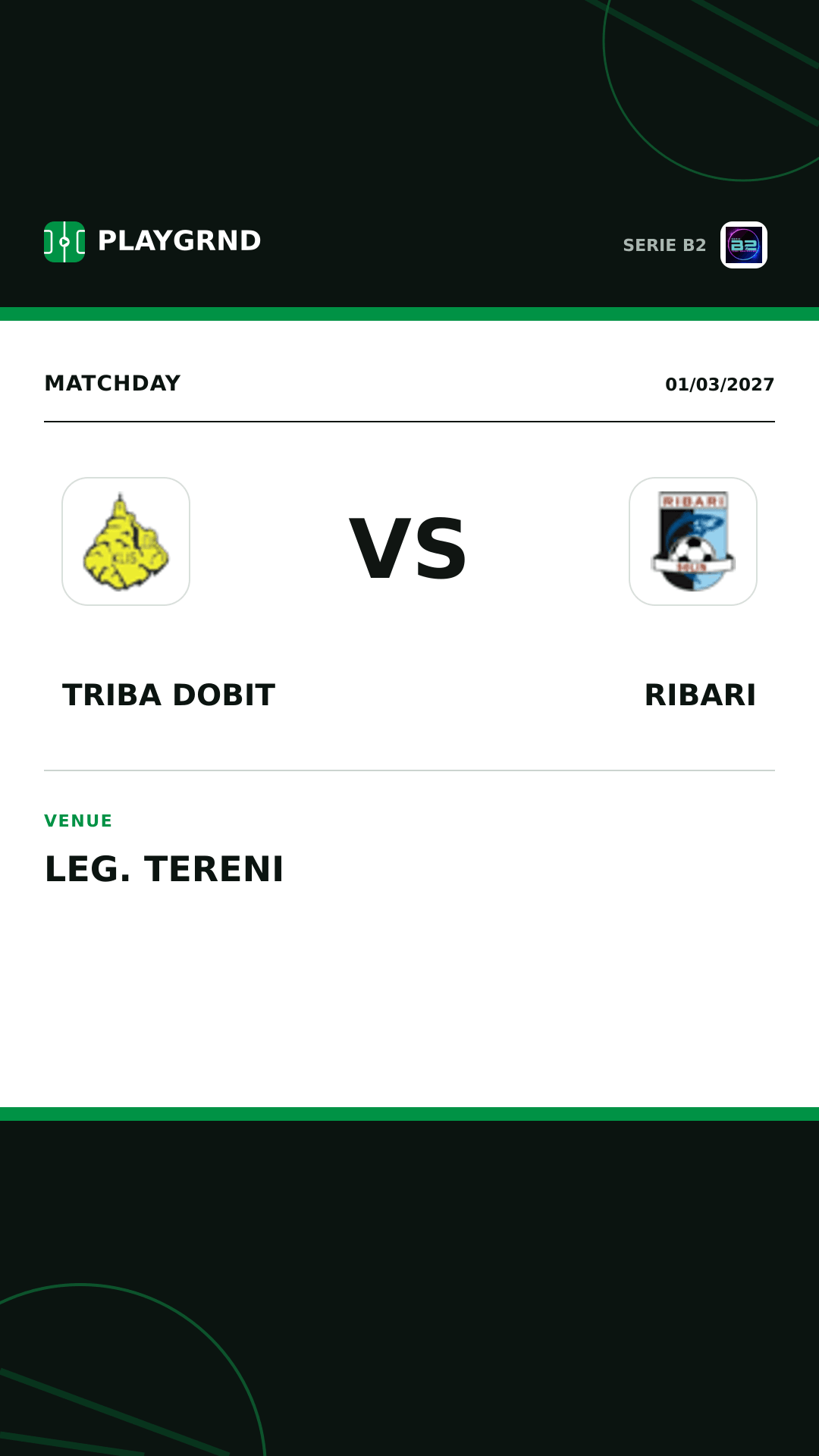 Instagram artwork: Triba Dobit vs Ribari