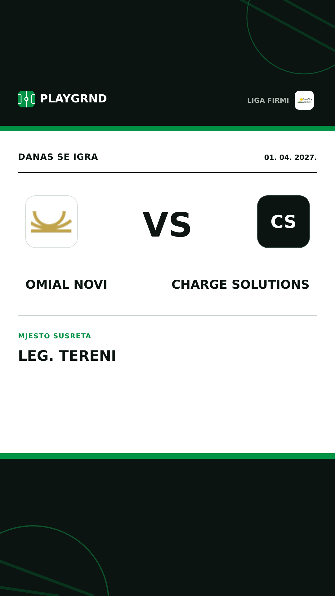 Instagram slika: Omial Novi vs Charge Solutions
