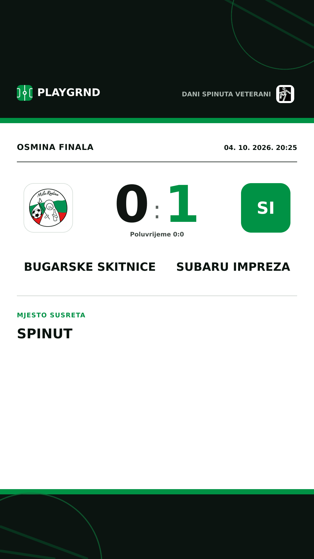 Instagram slika: Bugarske skitnice 0:1 Subaru Impreza