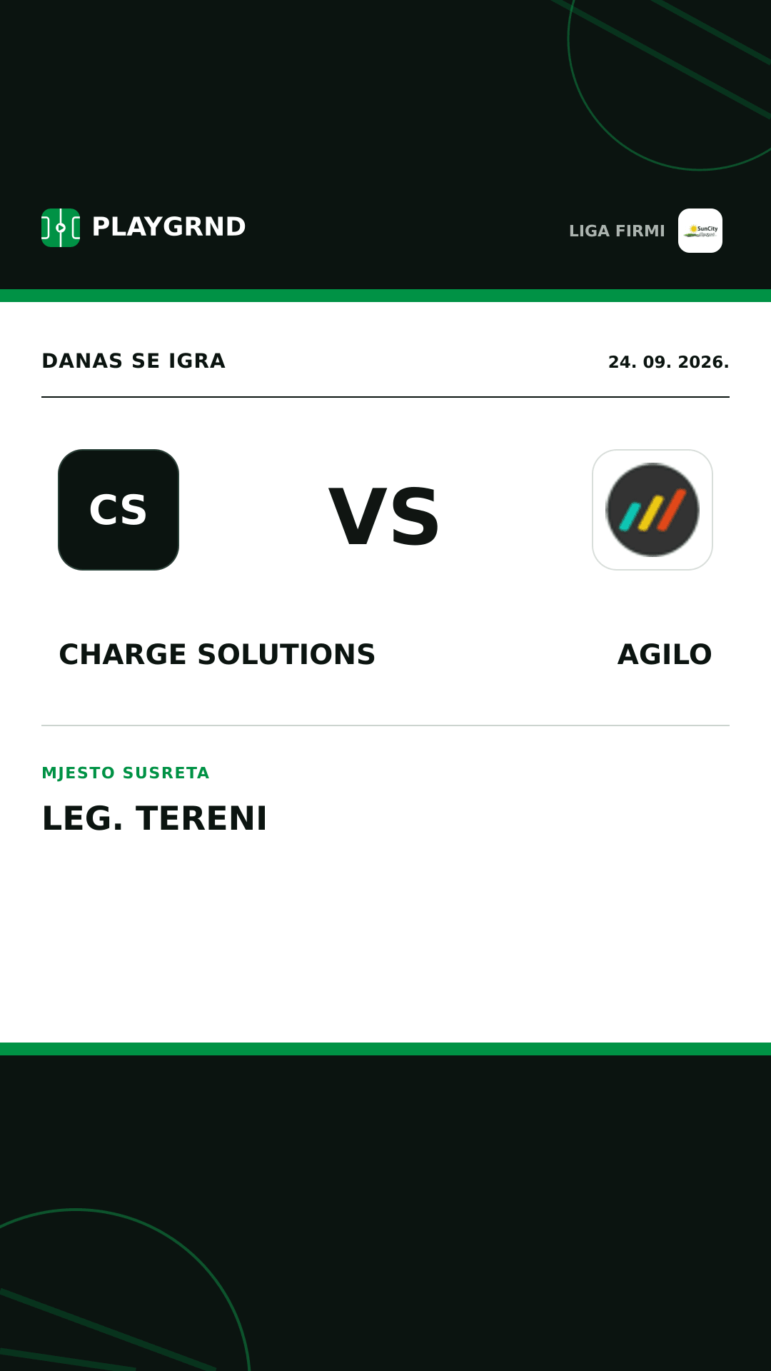 Instagram slika: Charge Solutions vs Agilo
