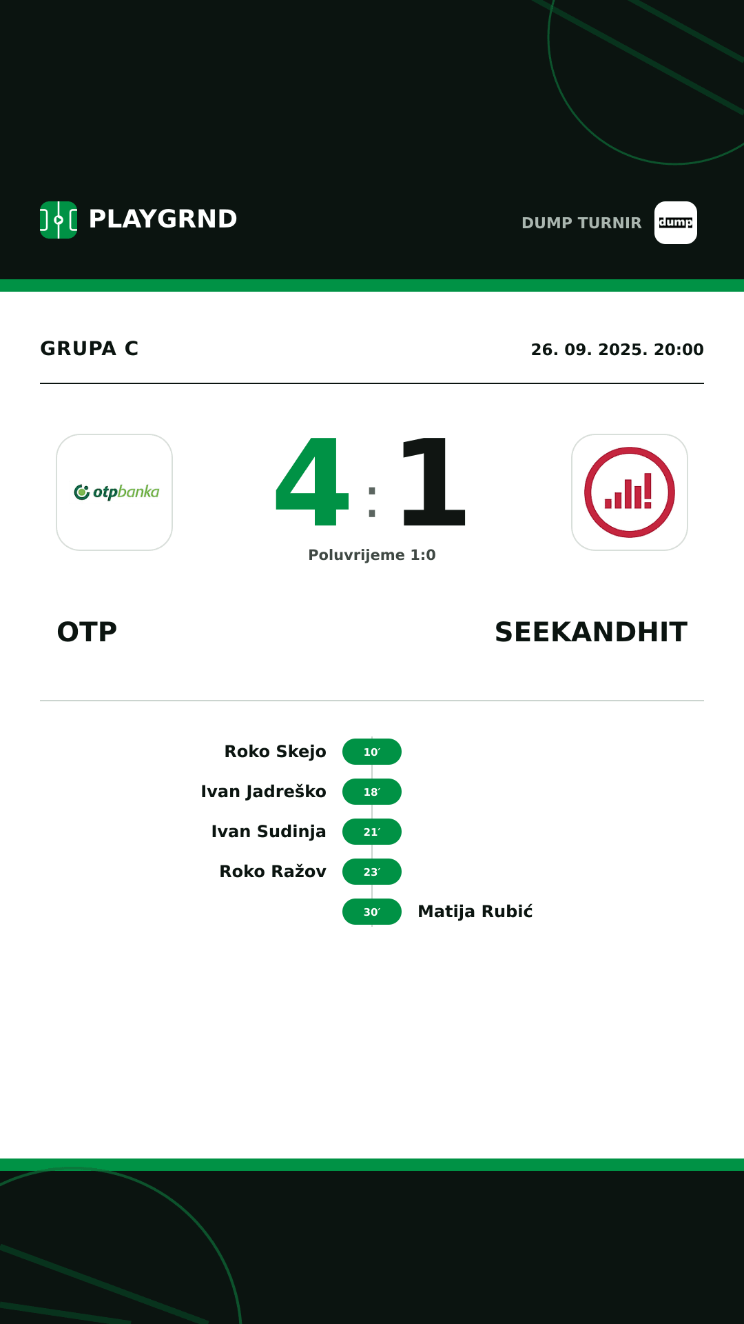 Instagram slika: OTP 4:1 SeekandHit