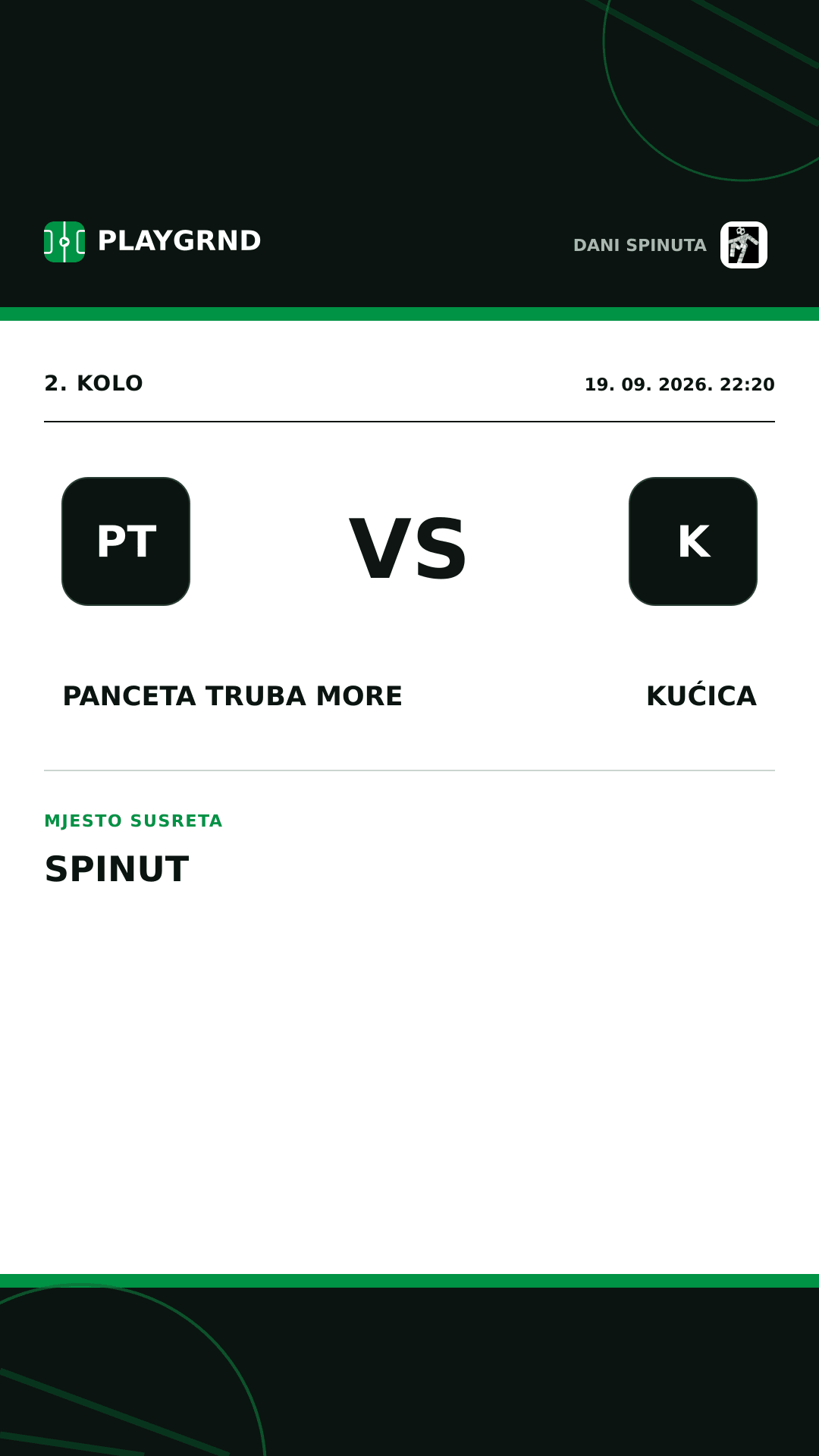 Instagram slika: Panceta Truba More vs Kućica