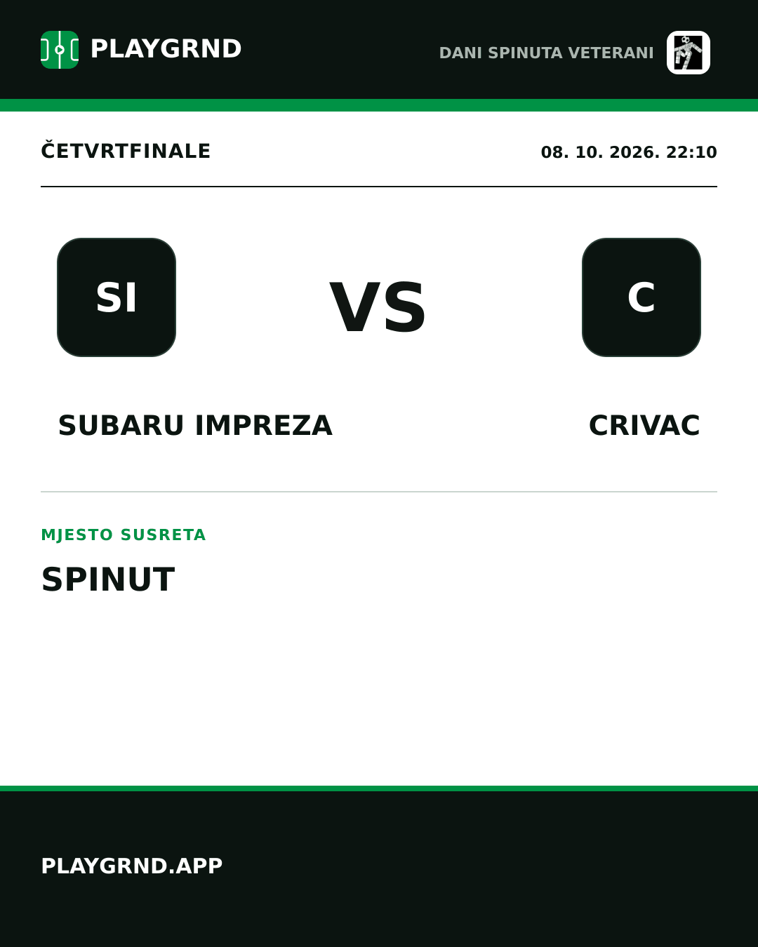 Instagram slika: Subaru Impreza vs Crivac