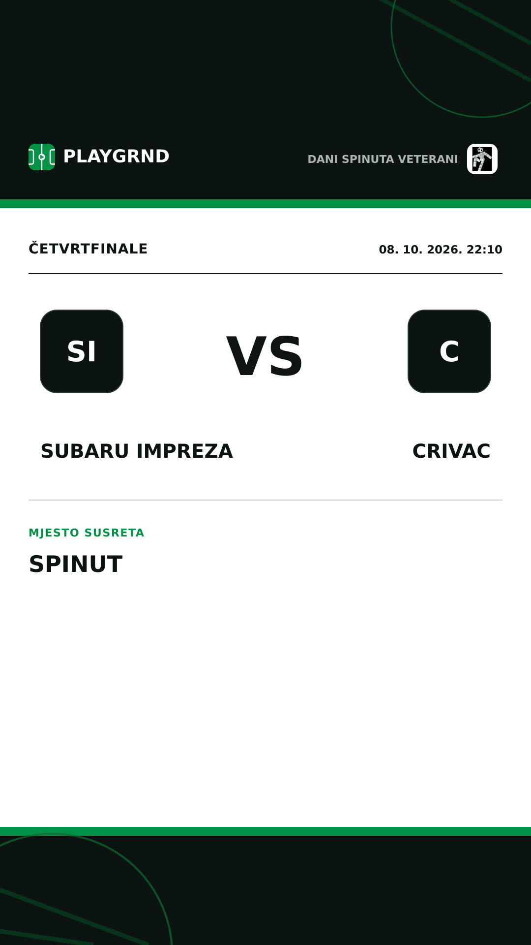 Instagram slika: Subaru Impreza vs Crivac