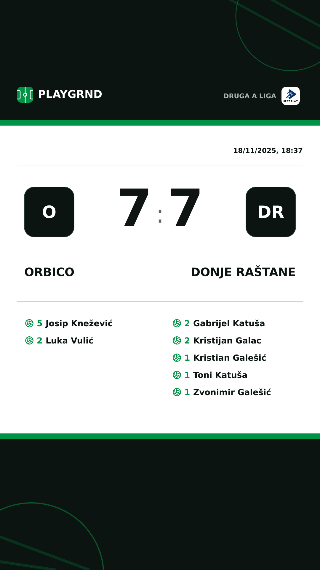 Instagram artwork: Orbico 7:7 Donje Raštane
