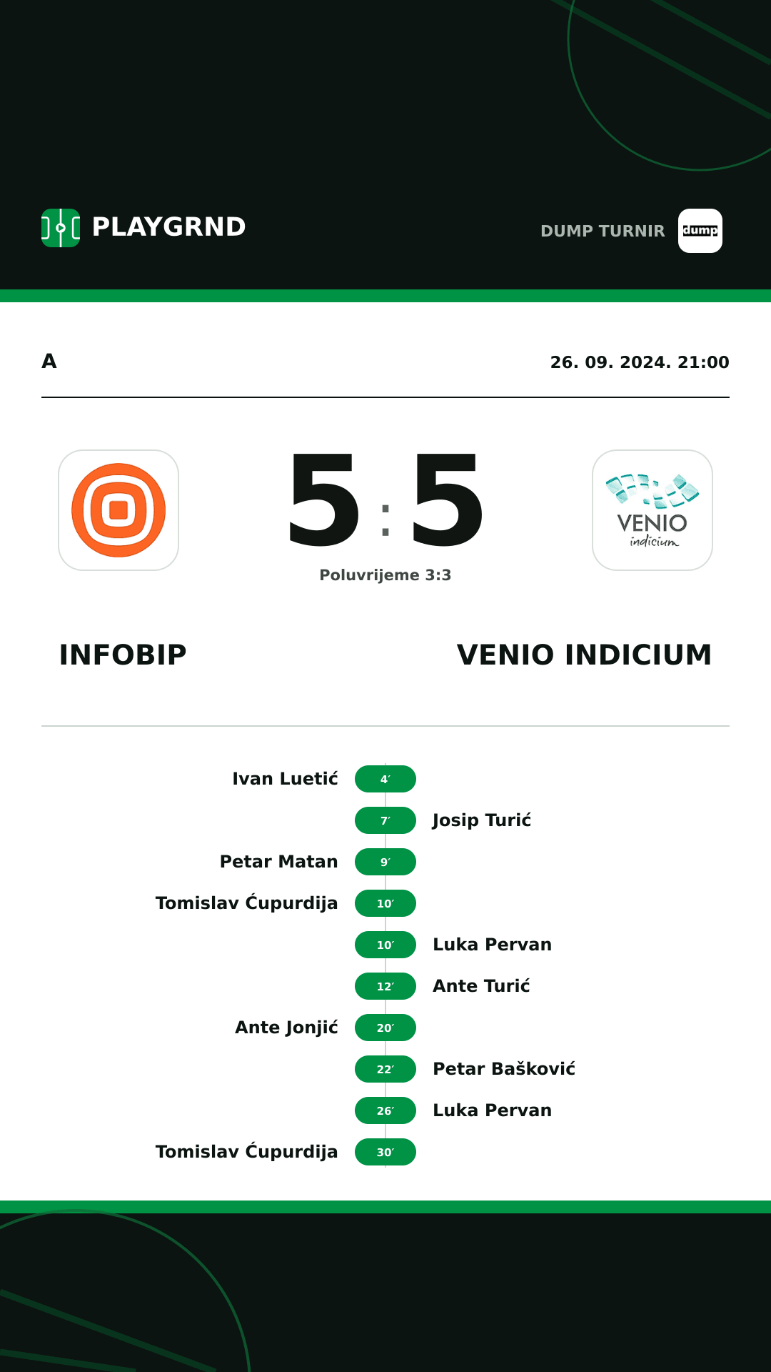 Instagram slika: Infobip 5:5 Venio Indicium