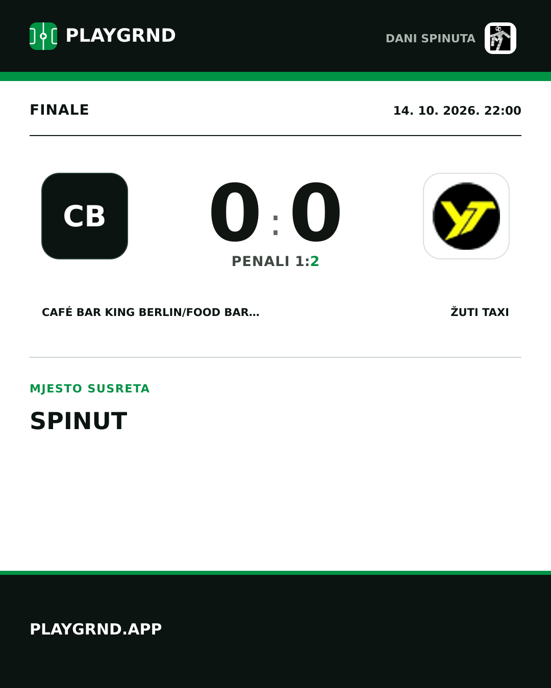 Instagram slika: Café Bar King Berlin/Food Bar Gabine 0:0 Žuti Taxi