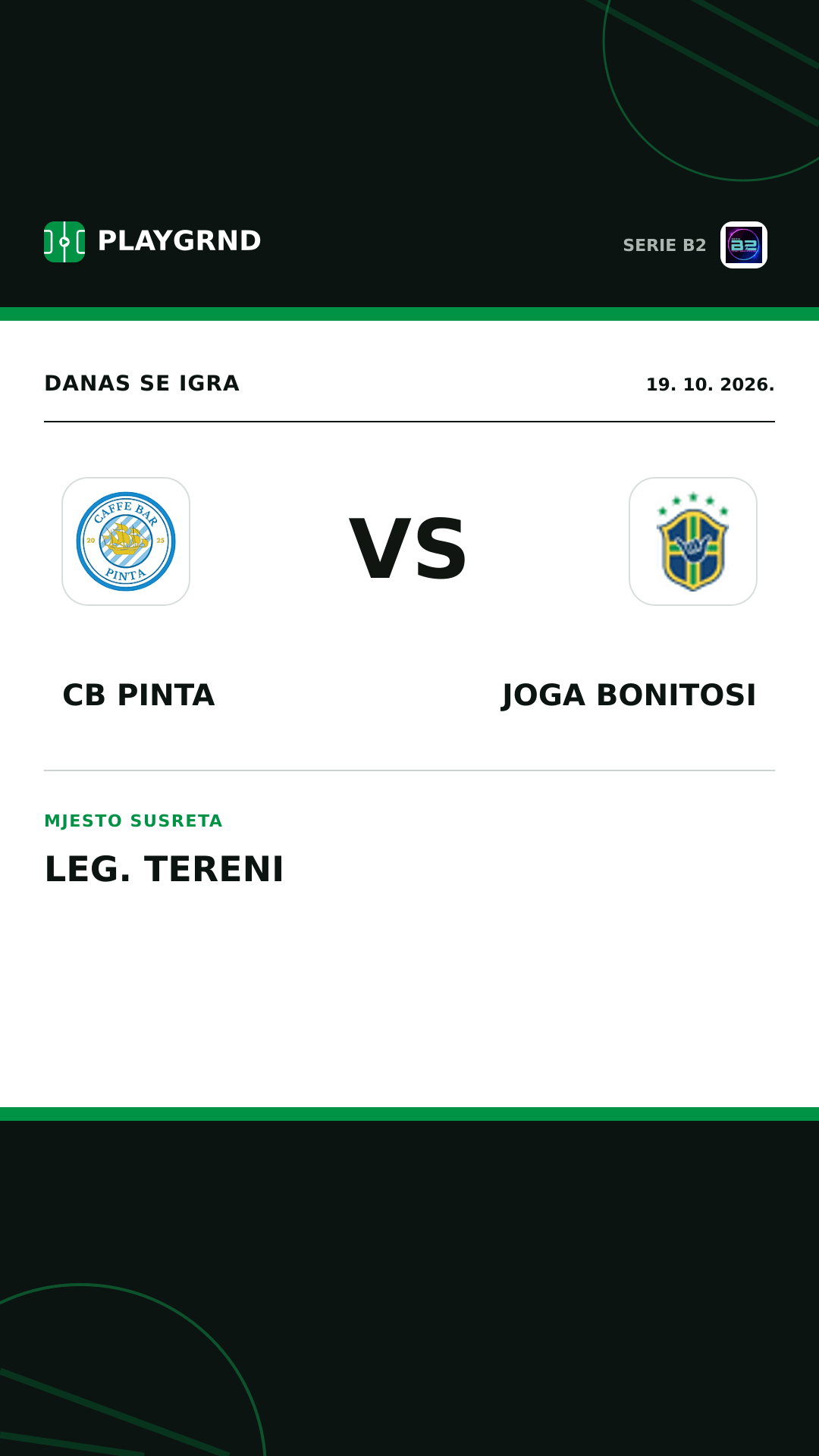 Instagram slika: CB Pinta vs Joga Bonitosi