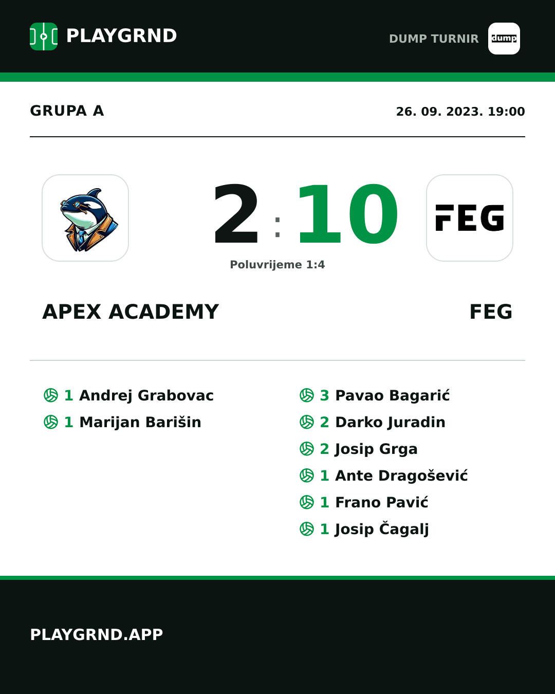 Instagram slika: Apex Academy 2:10 FEG