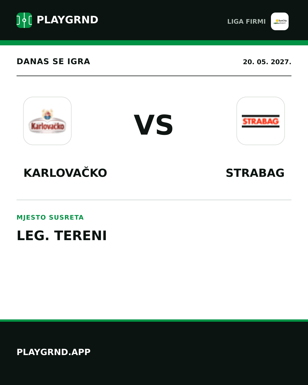 Instagram slika: Karlovačko vs Strabag