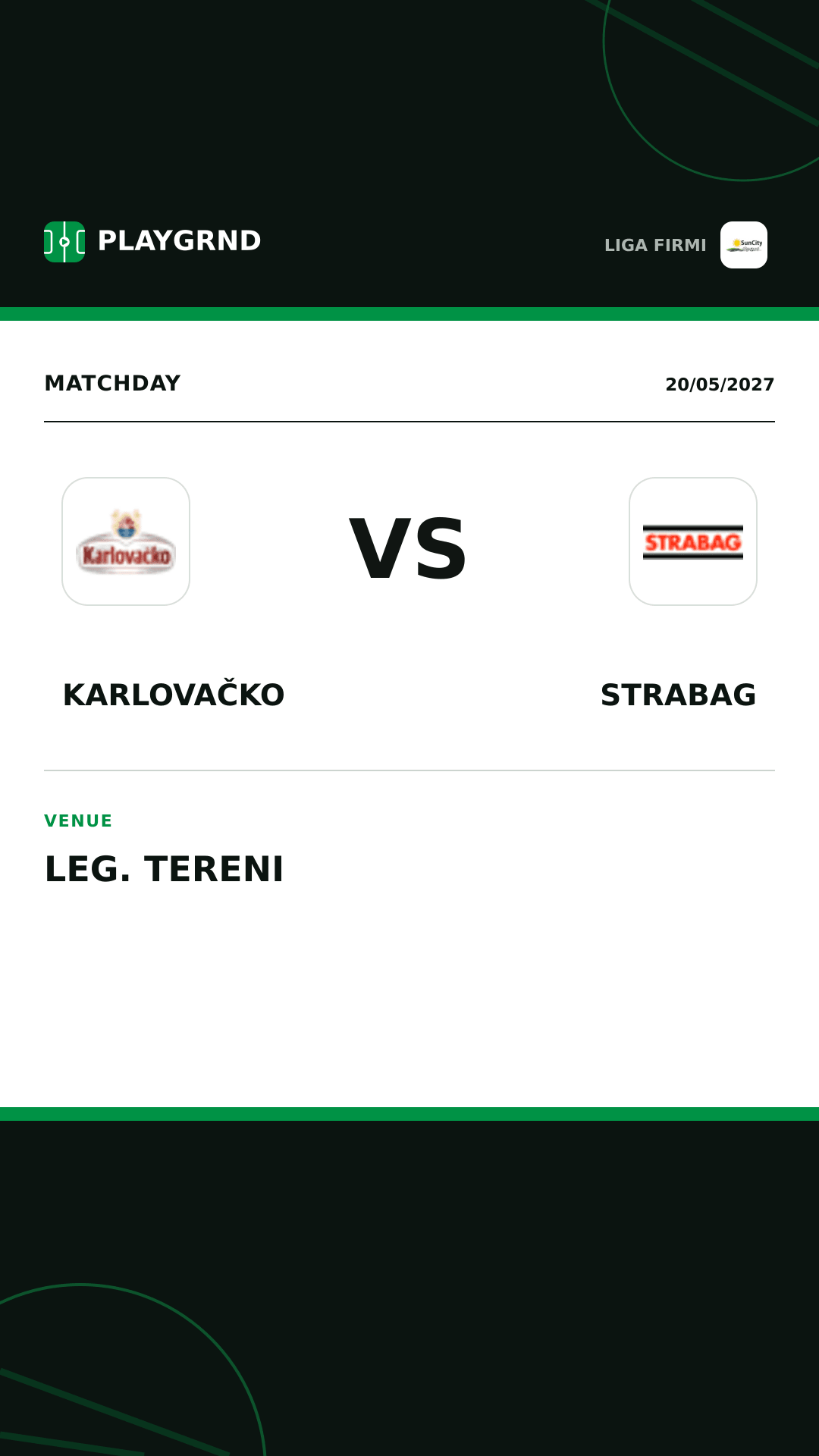 Instagram artwork: Karlovačko vs Strabag
