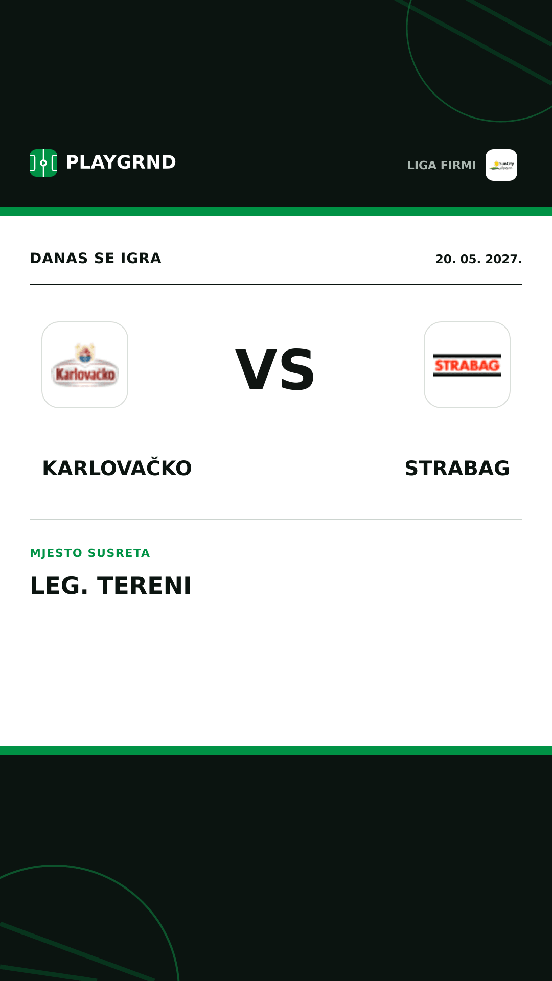 Instagram slika: Karlovačko vs Strabag