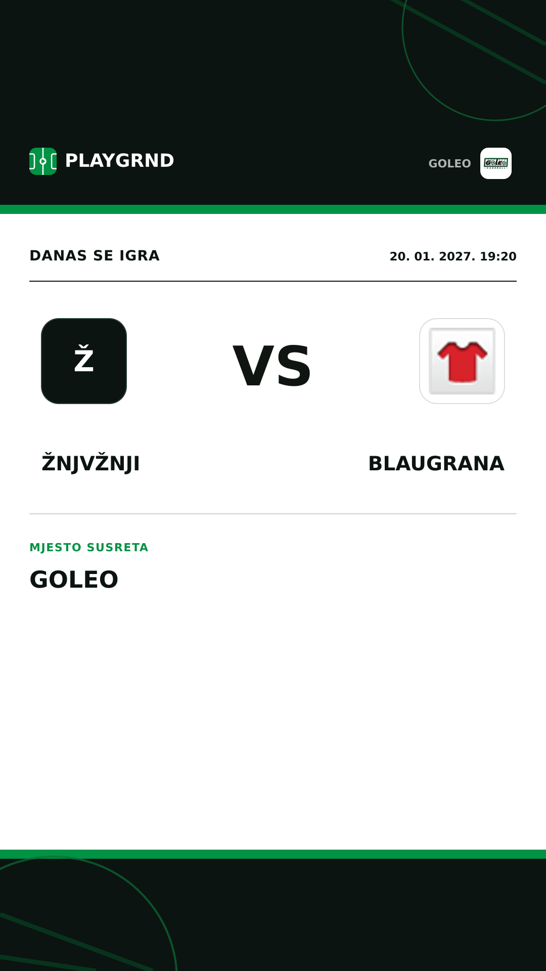 Instagram slika: Žnjvžnji vs Blaugrana