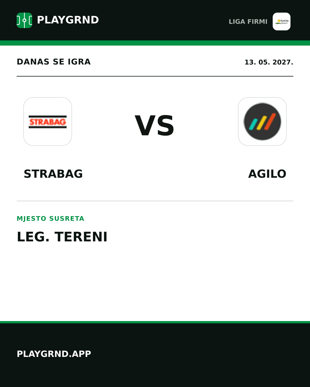 Instagram slika: Strabag vs Agilo