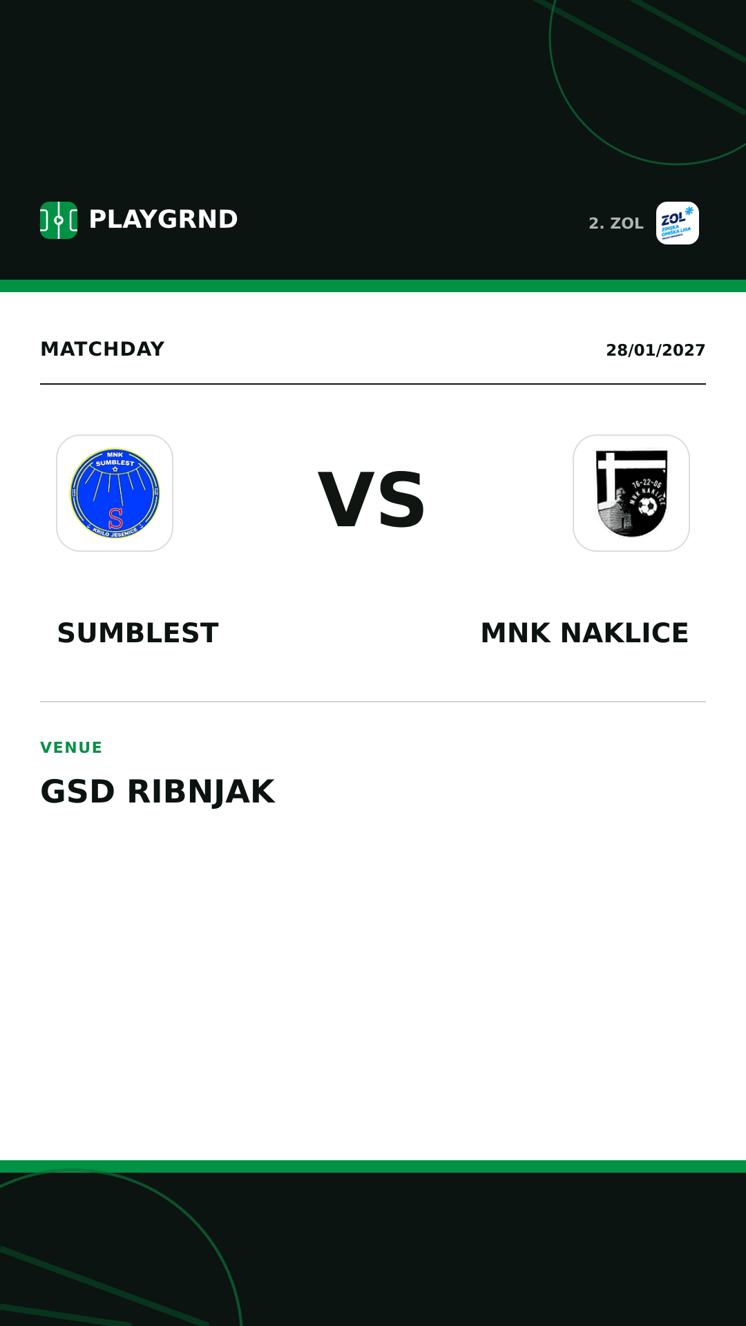Instagram artwork: Sumblest vs MNK Naklice