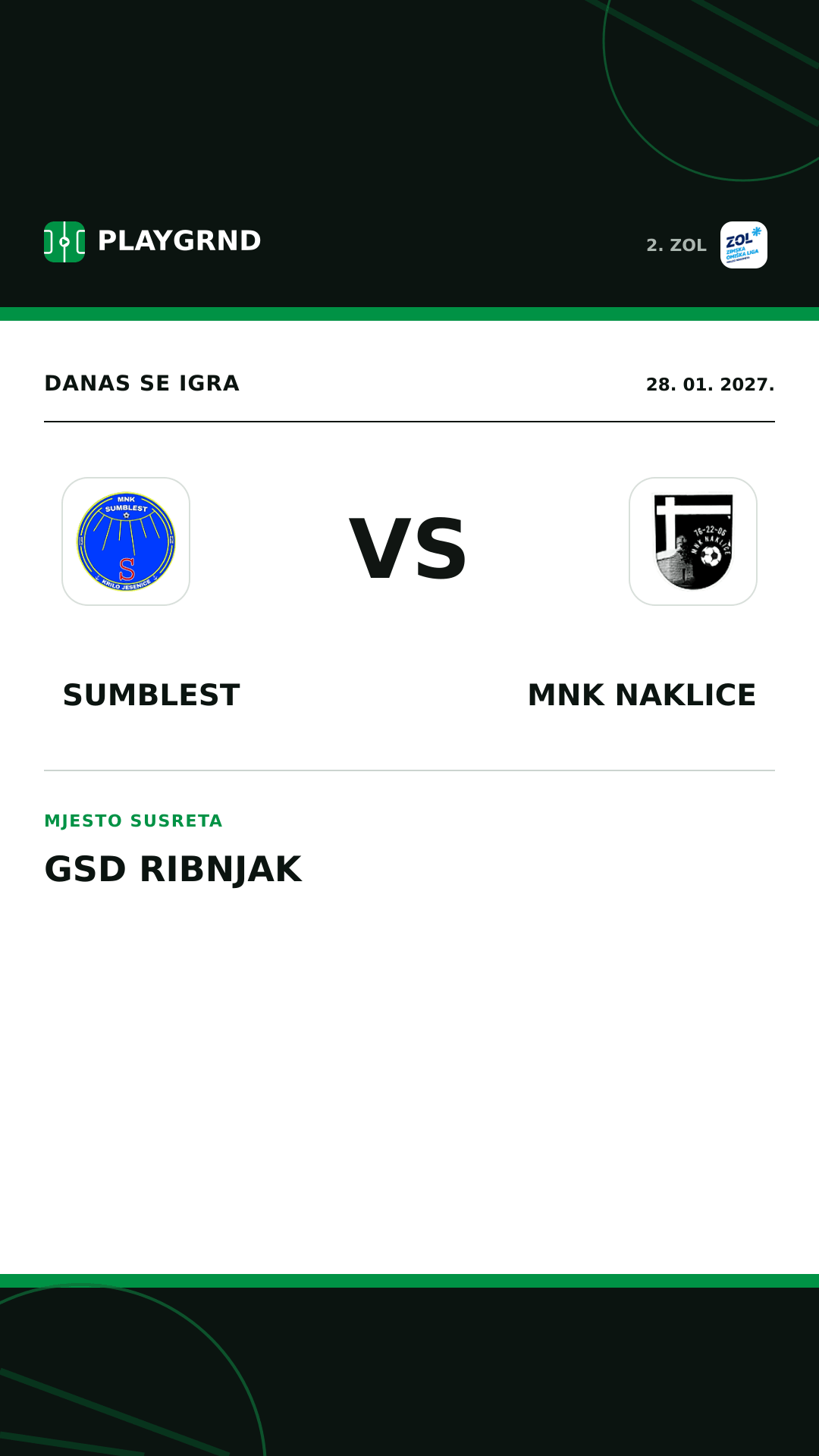 Instagram slika: Sumblest vs MNK Naklice