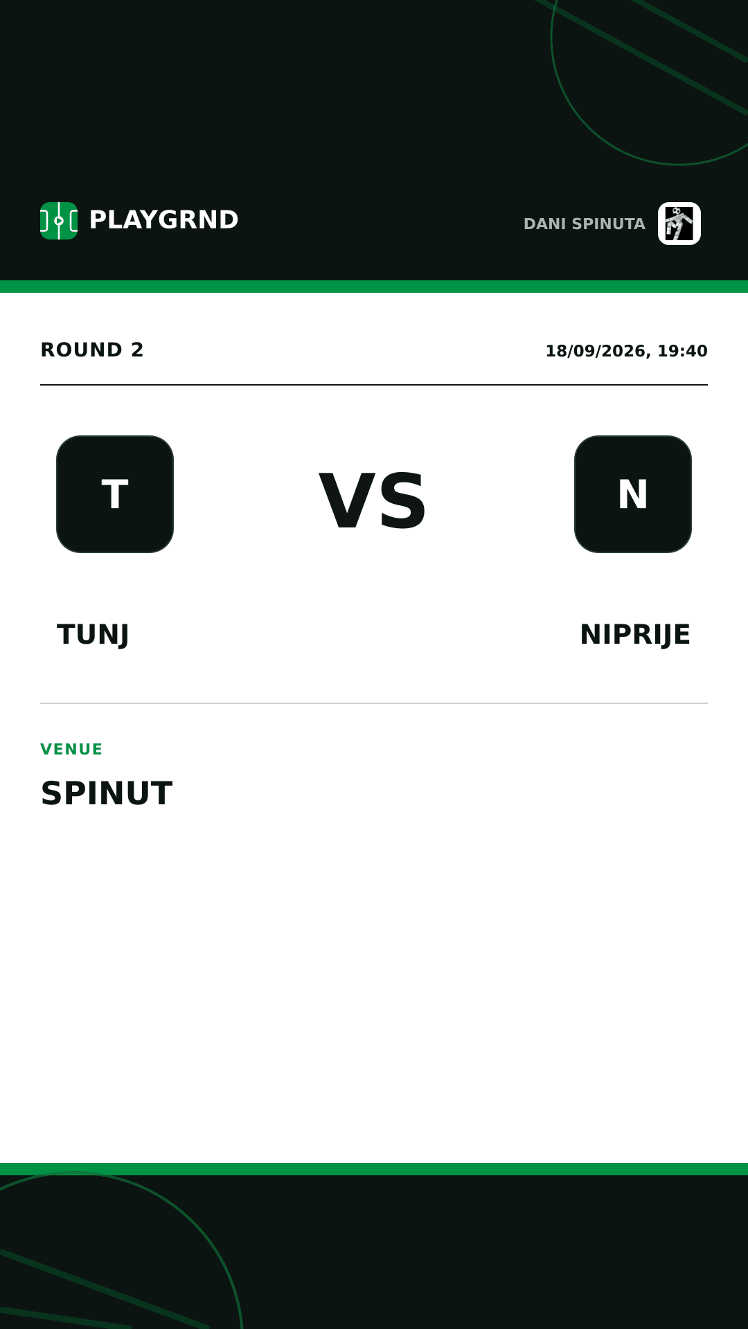 Instagram artwork: Tunj vs Niprije
