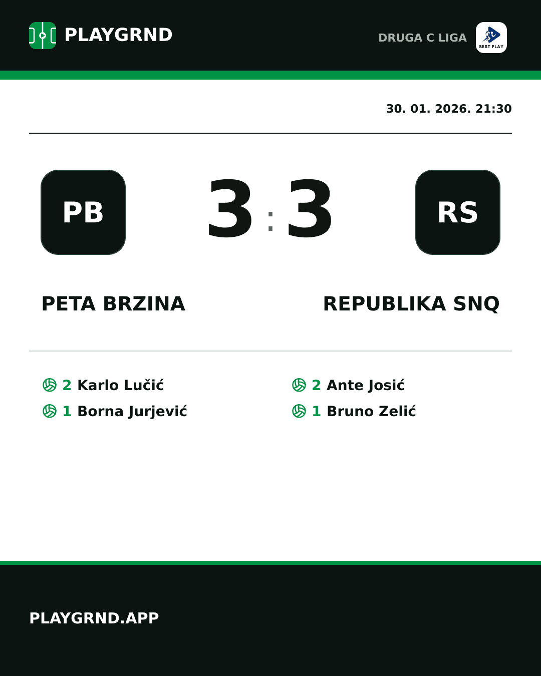 Instagram slika: Peta Brzina 3:3 Republika SNQ