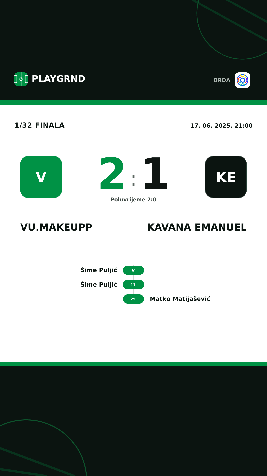Instagram slika: Vu.makeupp 2:1 Kavana Emanuel