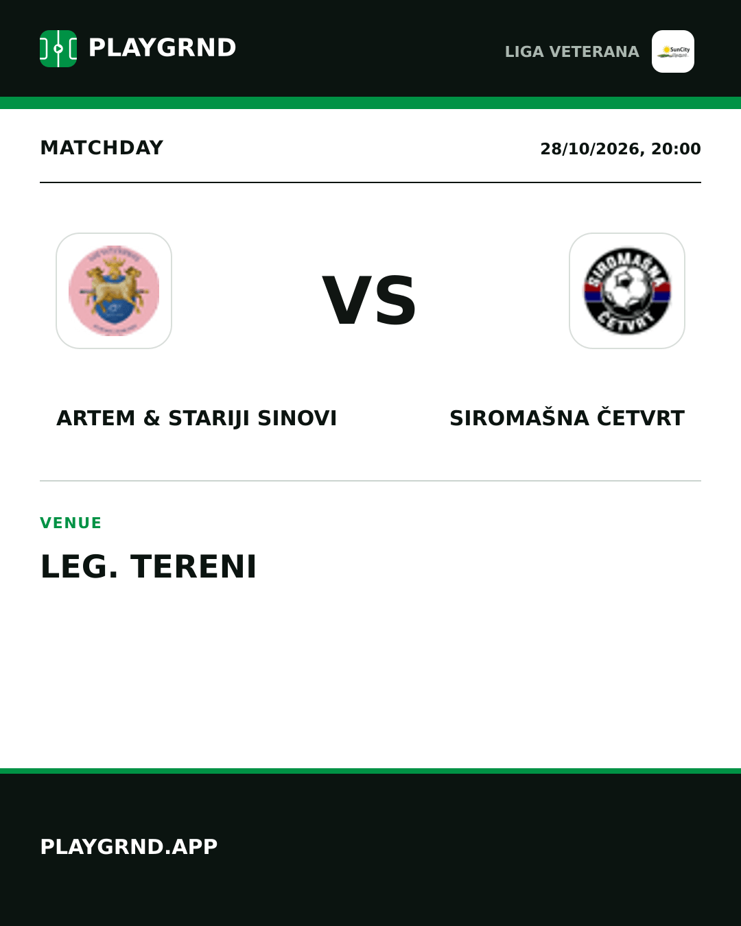 Instagram artwork: Artem & Stariji Sinovi vs Siromašna Četvrt