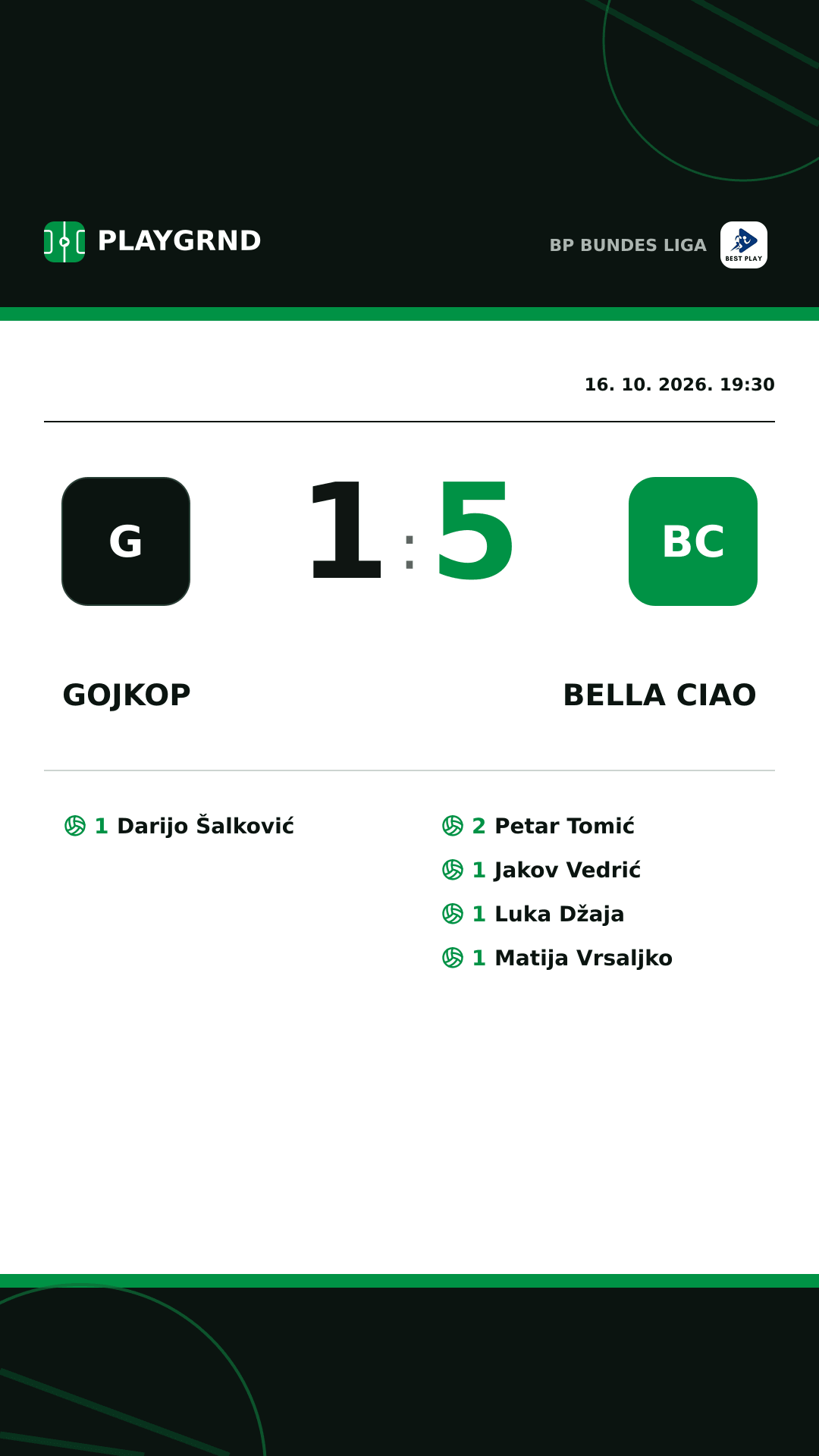 Instagram slika: Gojkop 1:5 Bella Ciao