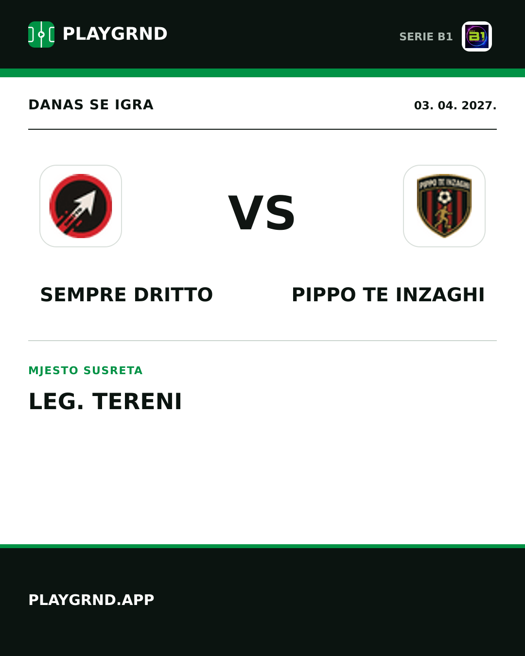 Instagram slika: Sempre Dritto vs Pippo TE Inzaghi