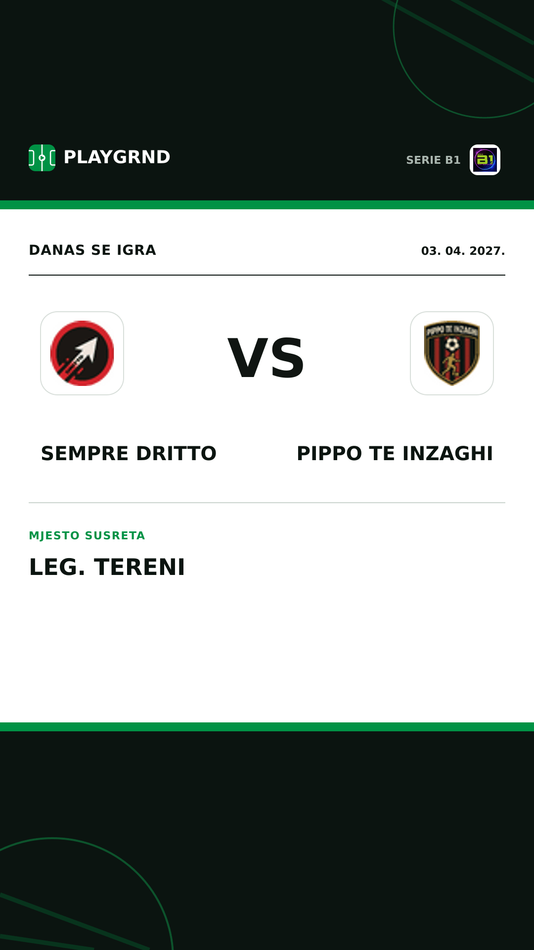 Instagram slika: Sempre Dritto vs Pippo TE Inzaghi