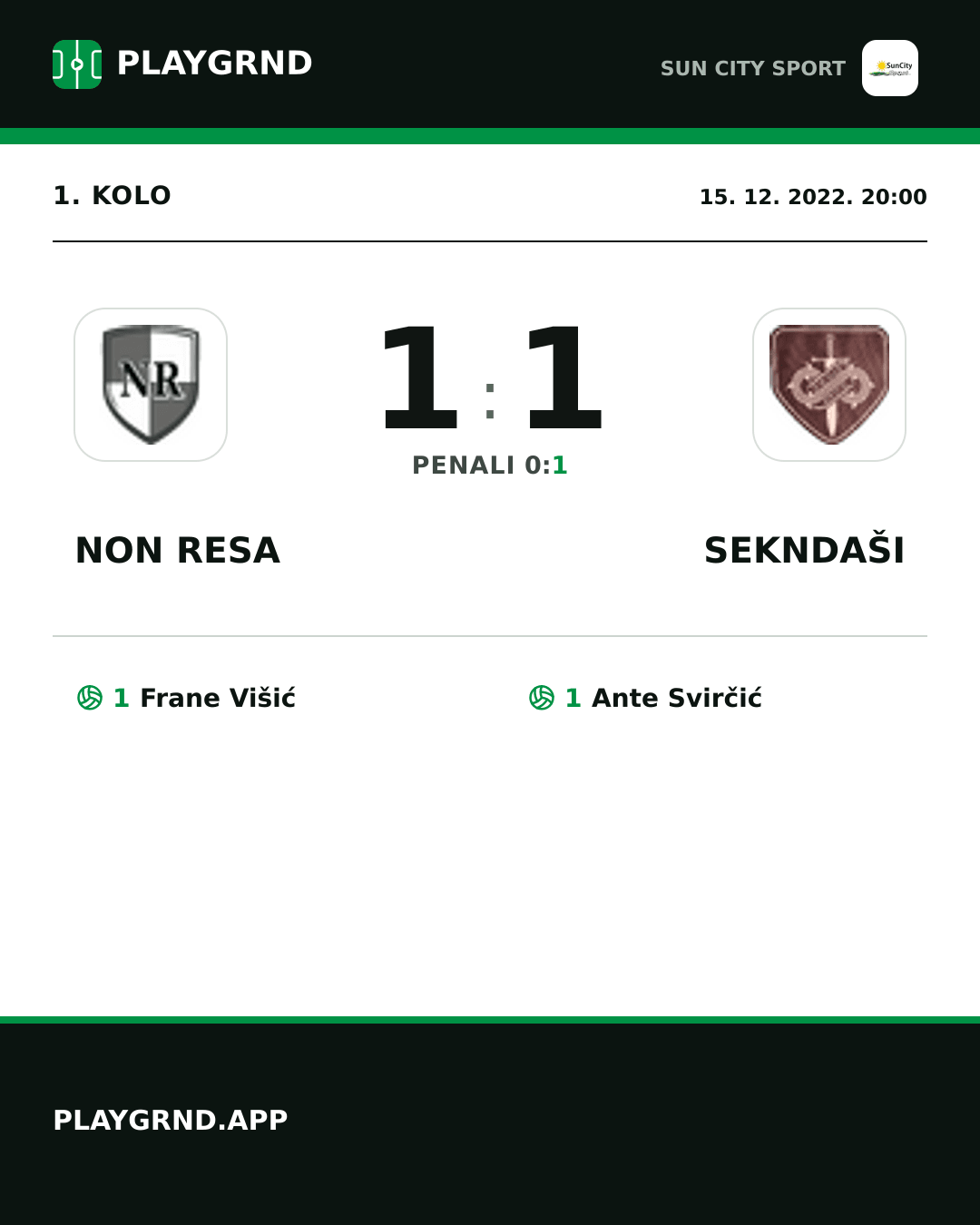 Instagram slika: Non Resa 1:1 Sekndaši