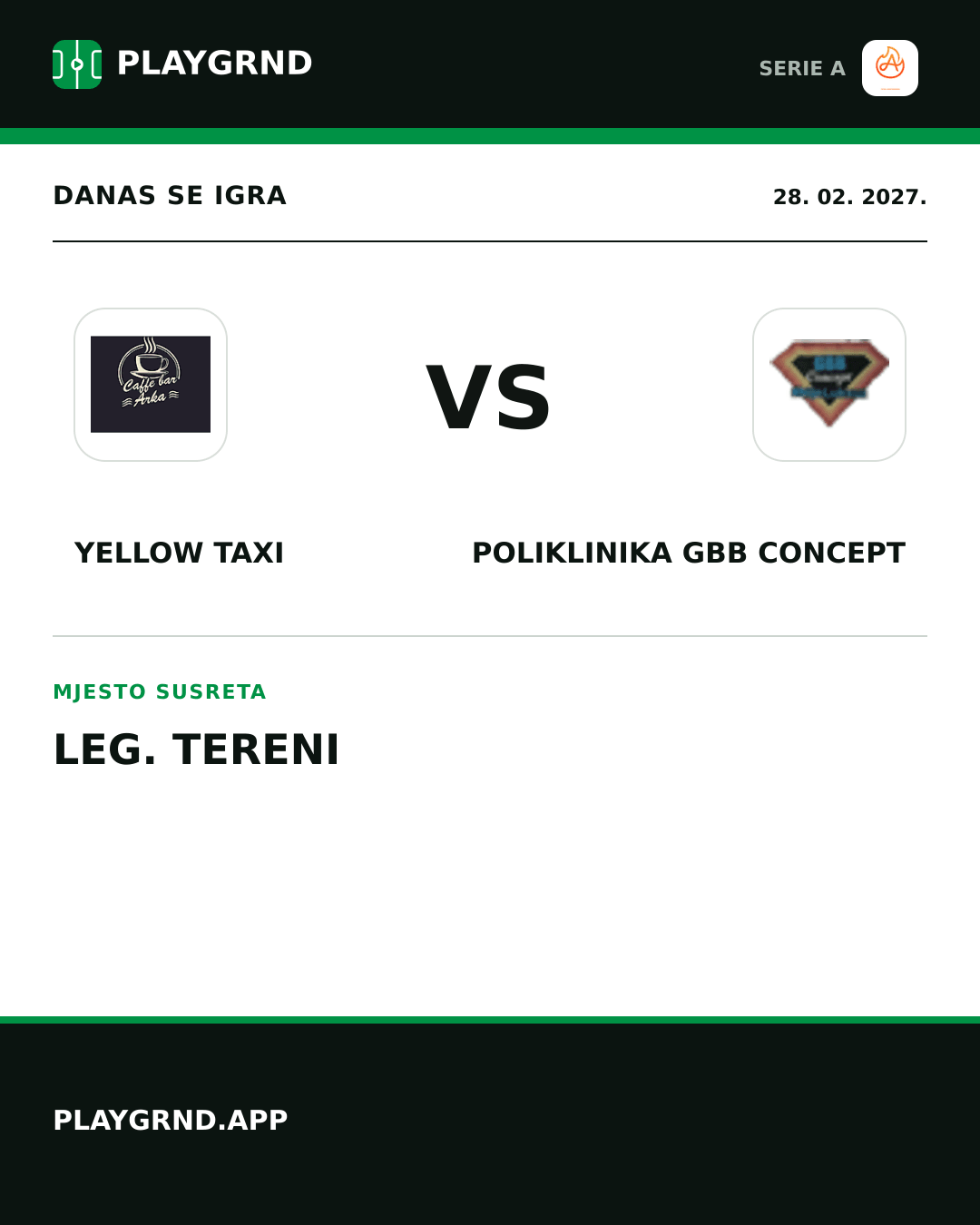 Instagram slika: Yellow Taxi vs Poliklinika Gbb Concept