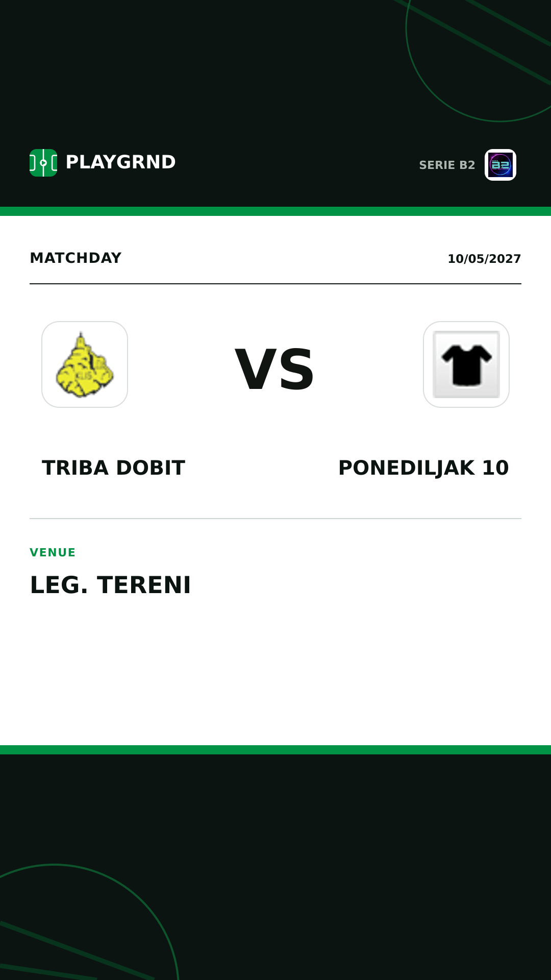 Instagram artwork: Triba Dobit vs Ponediljak 10
