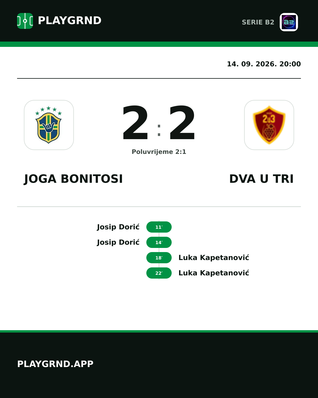 Instagram slika: Joga Bonitosi 2:2 Dva U Tri