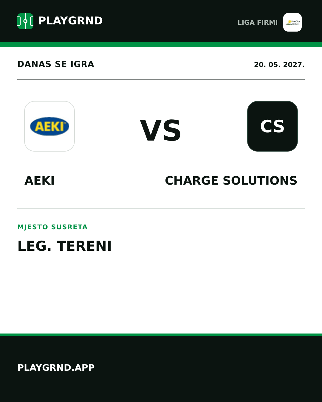 Instagram slika: AEKI vs Charge Solutions