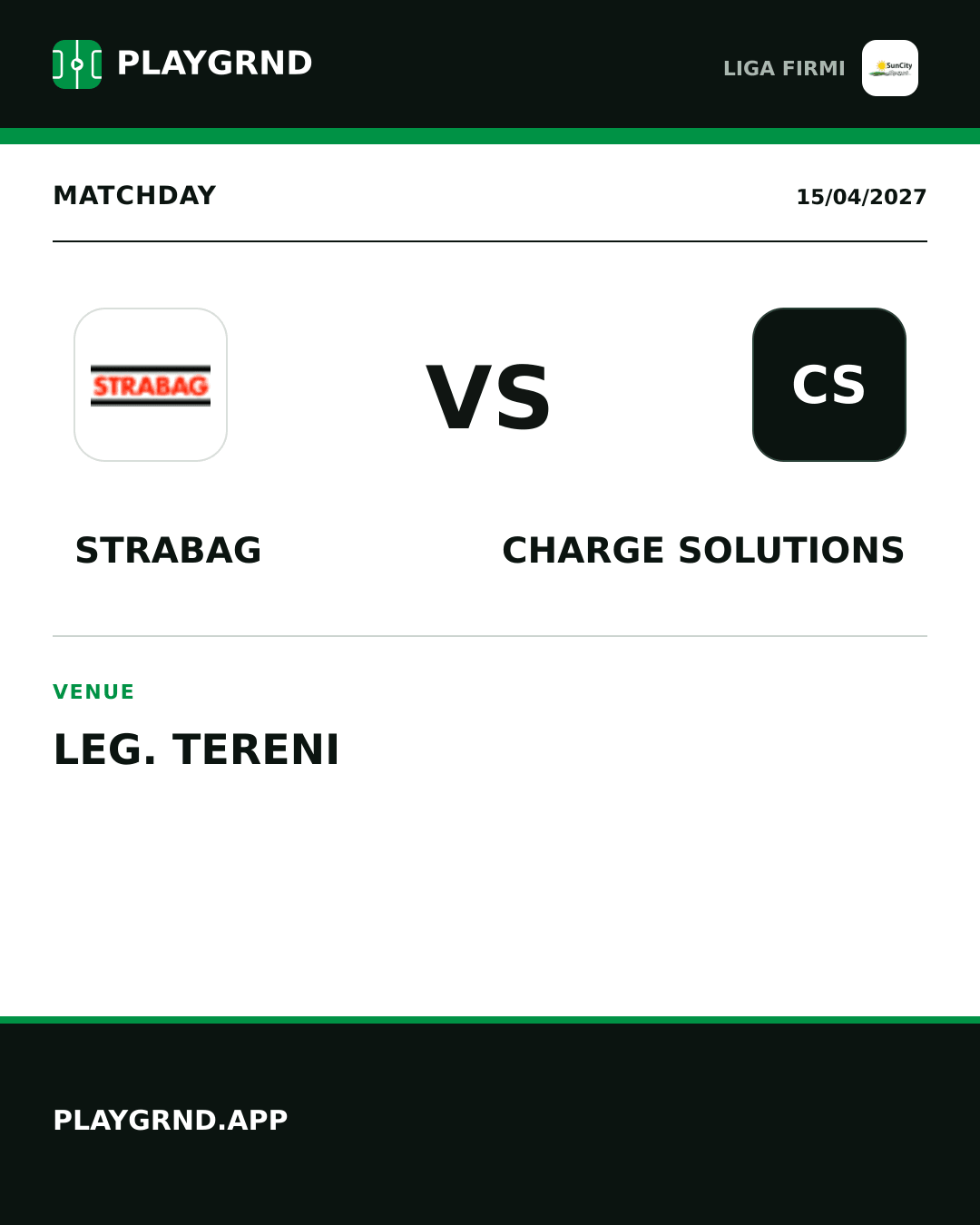 Instagram artwork: Strabag vs Charge Solutions