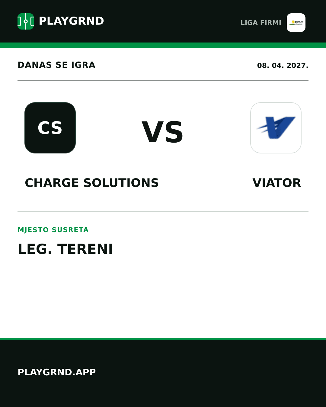 Instagram slika: Charge Solutions vs Viator