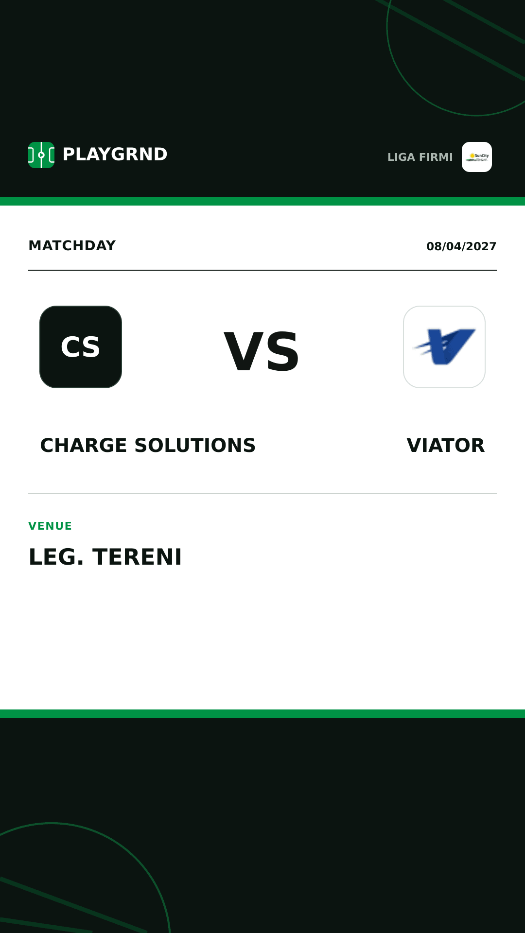Instagram artwork: Charge Solutions vs Viator