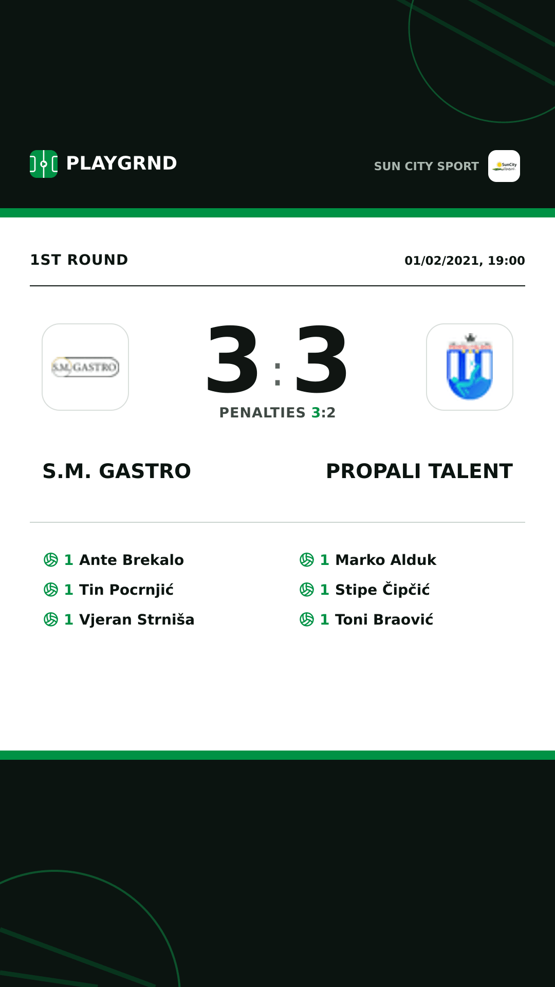 Instagram artwork: S.M. Gastro 3:3 Propali Talent