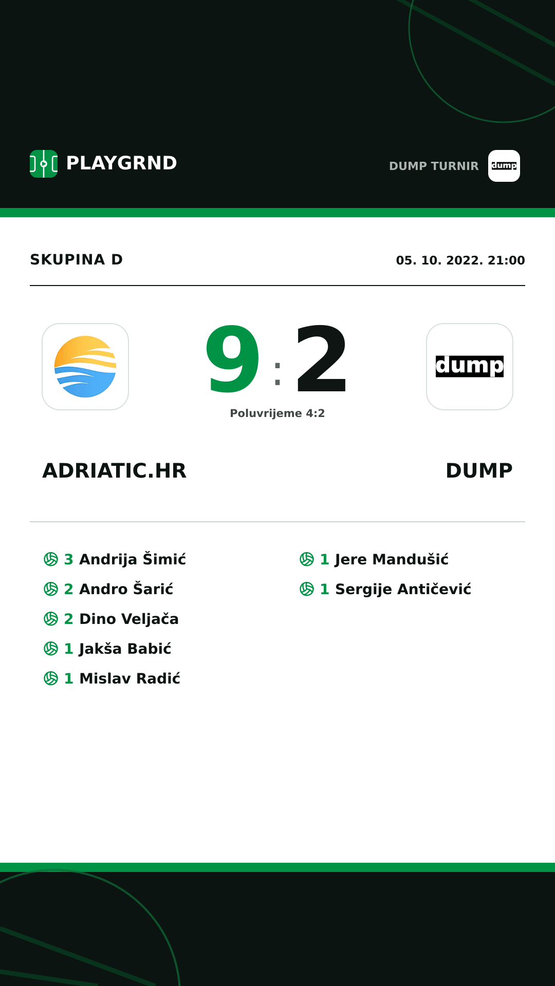 Instagram slika: Adriatic.hr 9:2 DUMP