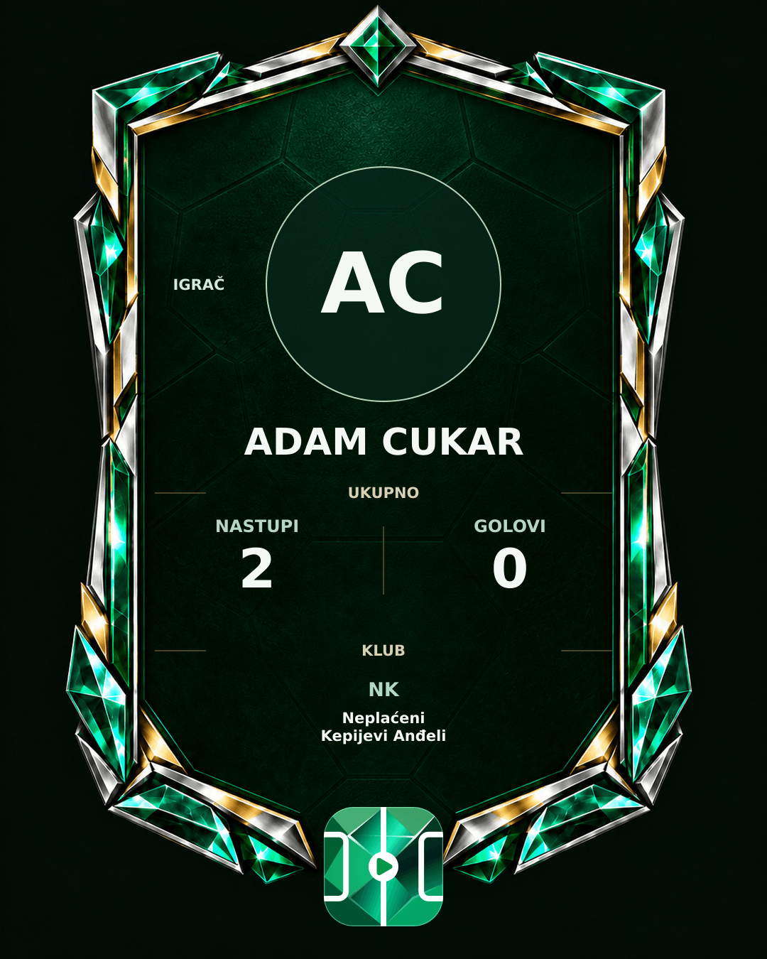 PLAYGRND grafika profila Adam Cukar